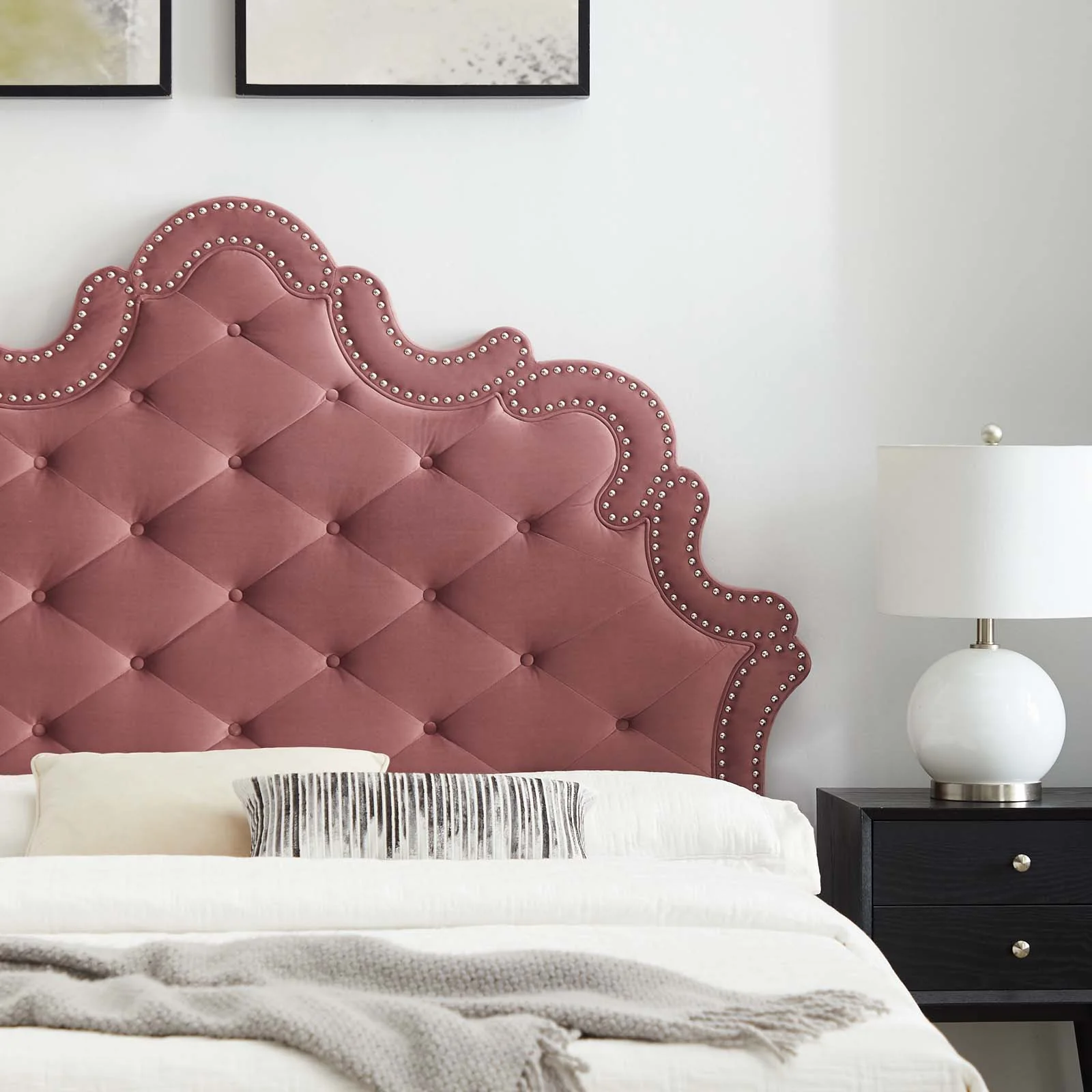 Sasha Button-Tufted Performance Velvet Full Bed By Modway - MOD-6807 - Image 13