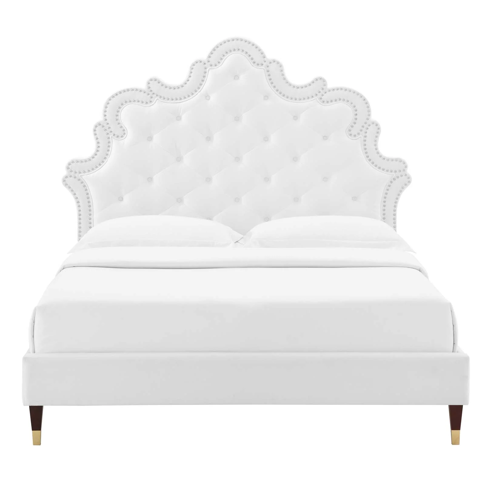 Sasha Button-Tufted Performance Velvet Queen Bed By Modway - MOD-6822 - Image 29