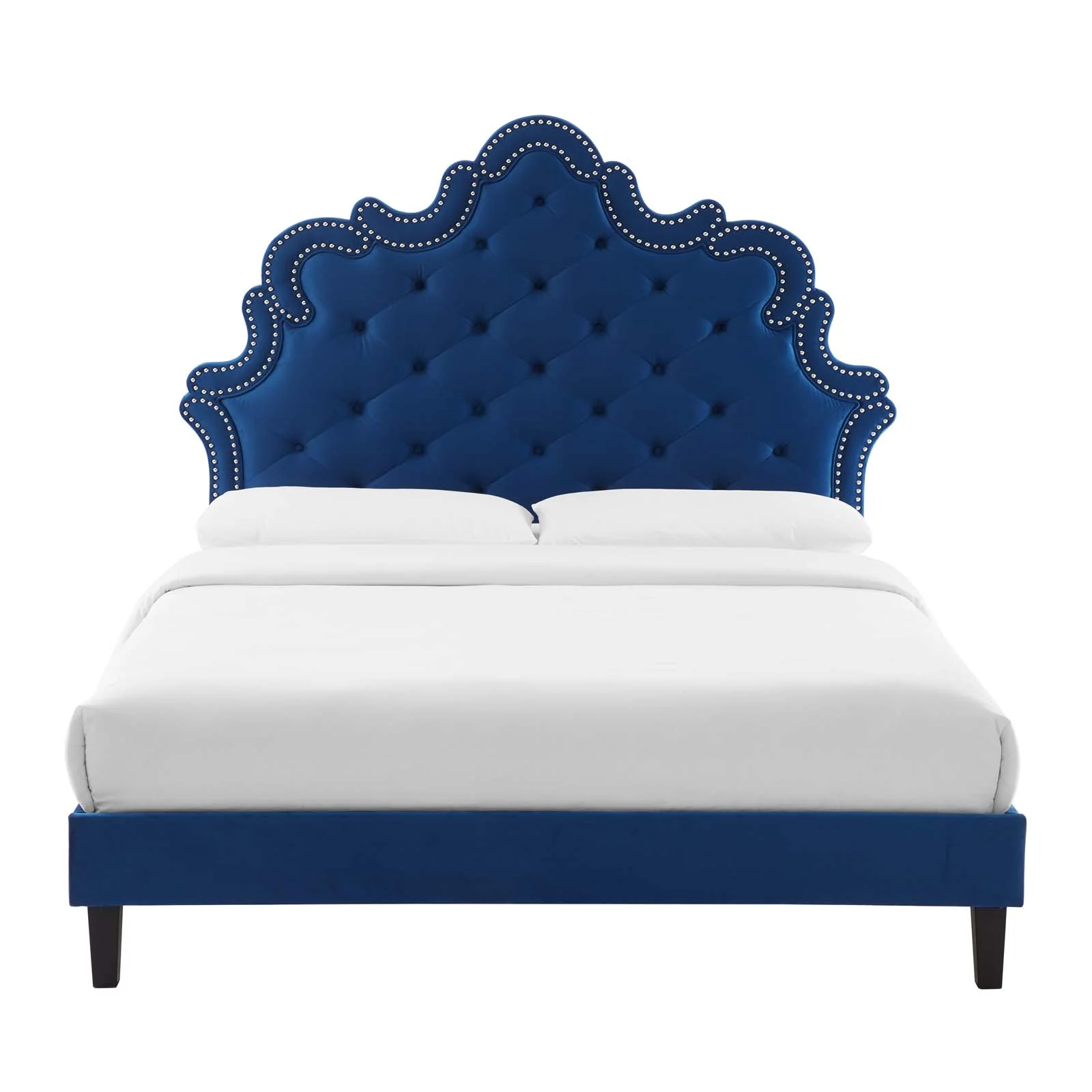Sasha Button-Tufted Performance Velvet Queen Bed By Modway - MOD-6827 - Image 29