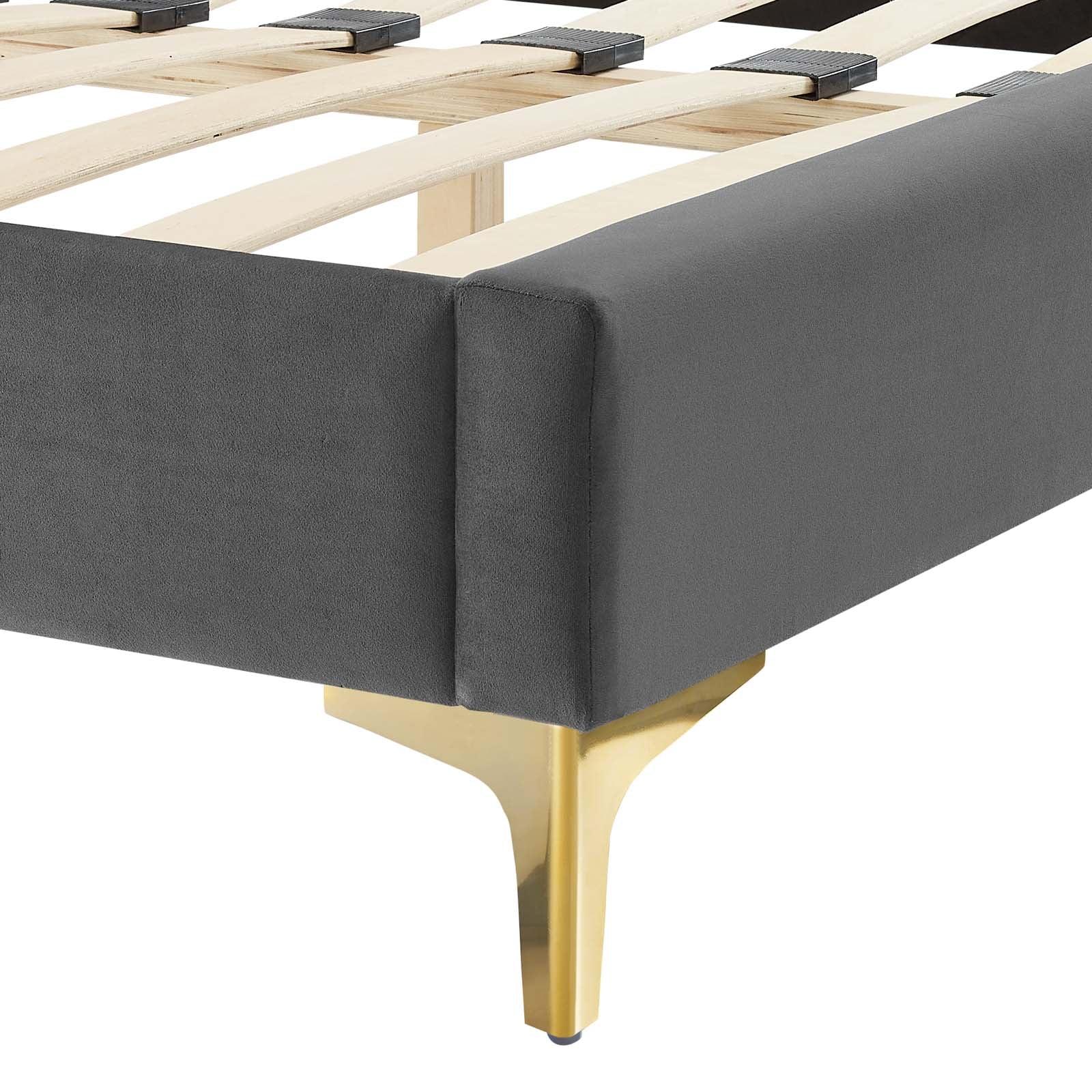 Sasha Button-Tufted Performance Velvet Twin Bed By Modway - MOD-6787 - Image 8
