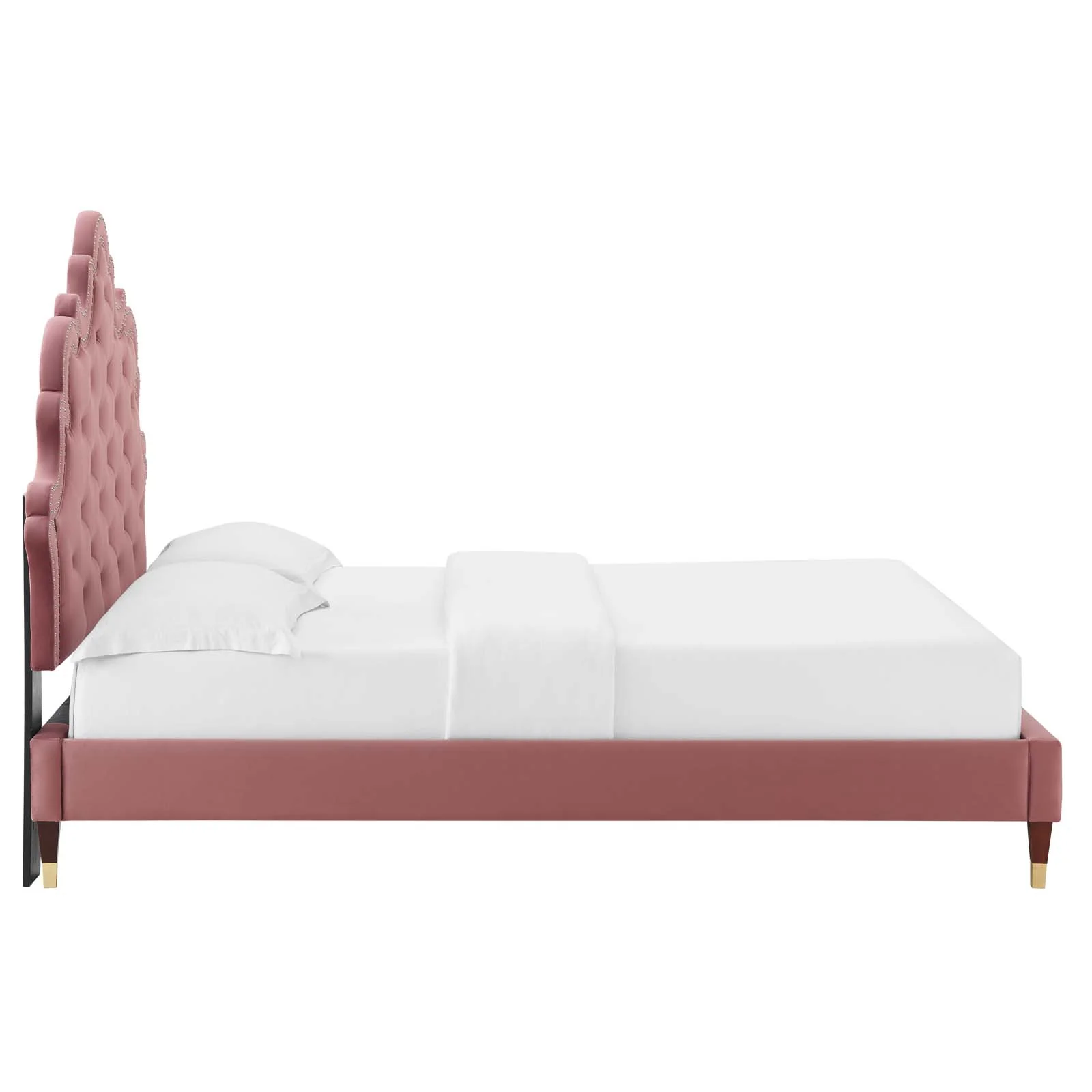 Sasha Button-Tufted Performance Velvet Twin Bed By Modway - MOD-6792 - Image 17