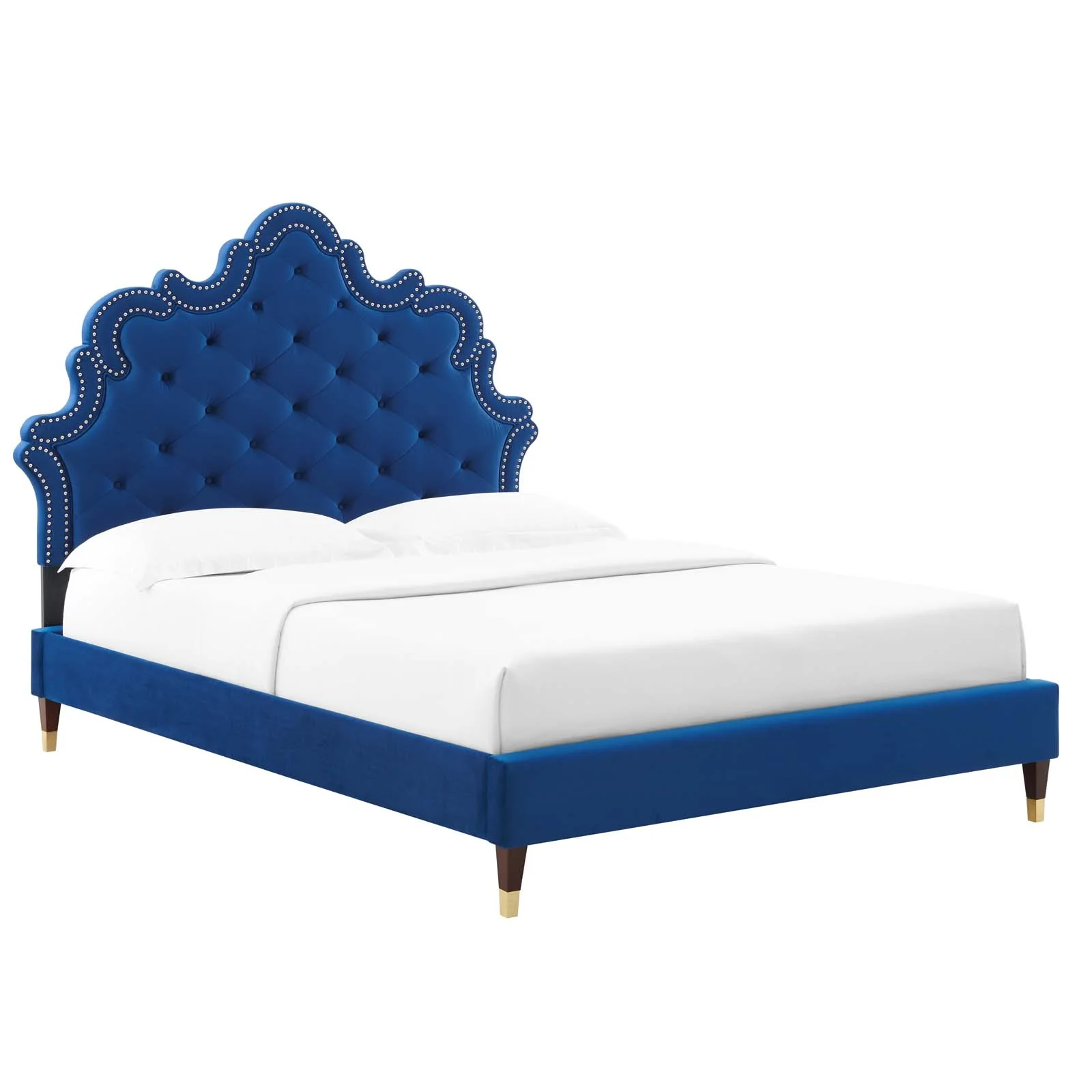 Sasha Button-Tufted Performance Velvet Twin Bed By Modway - MOD-6792 - Image 23