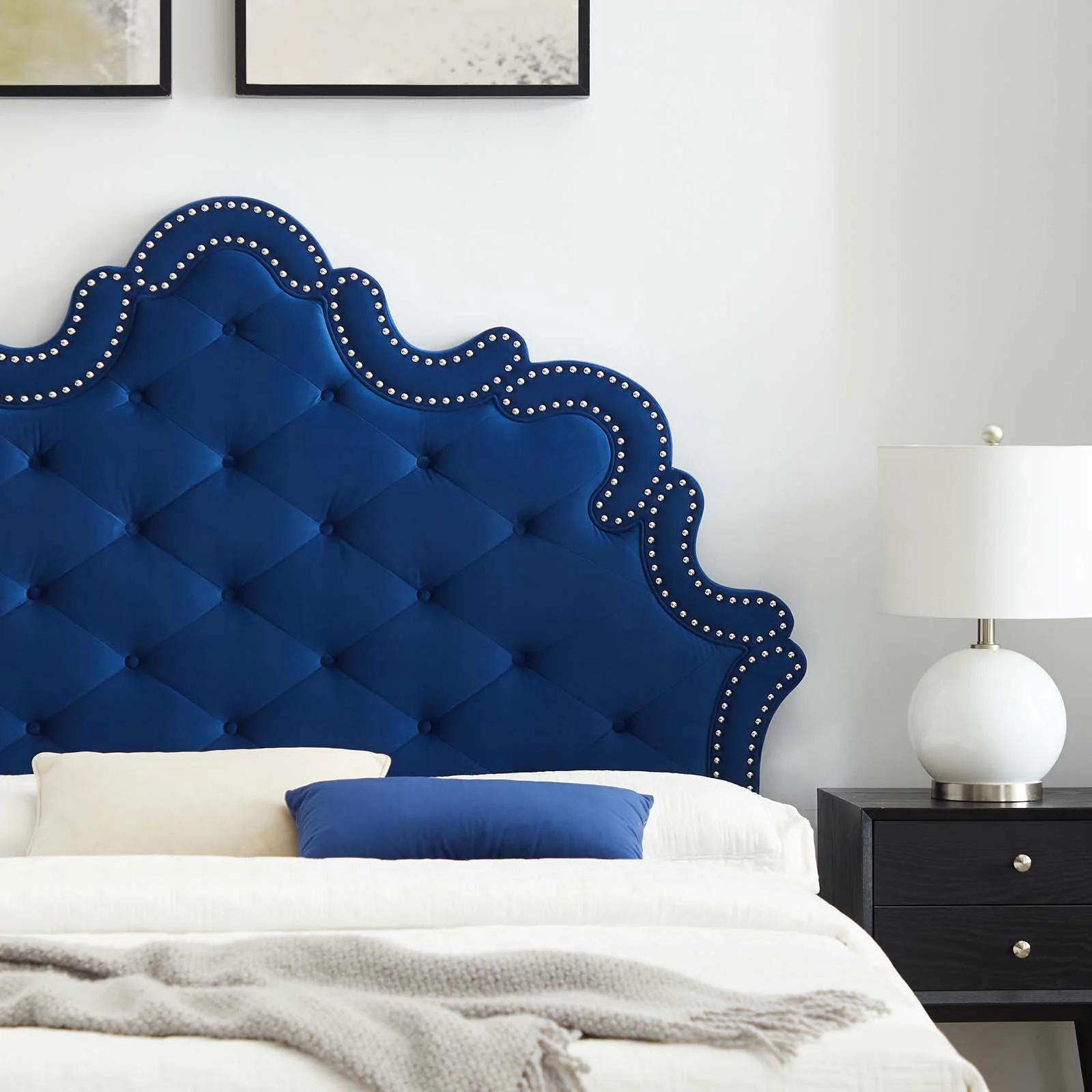 Sasha Button-Tufted Performance Velvet Twin Bed By Modway - MOD-6792 - Image 24