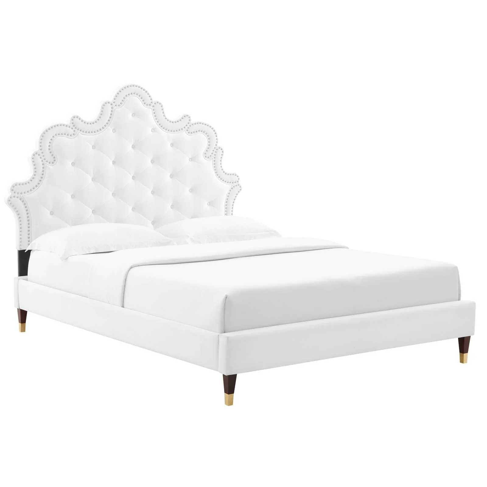 Sasha Button-Tufted Performance Velvet Twin Bed By Modway - MOD-6792 - Image 34