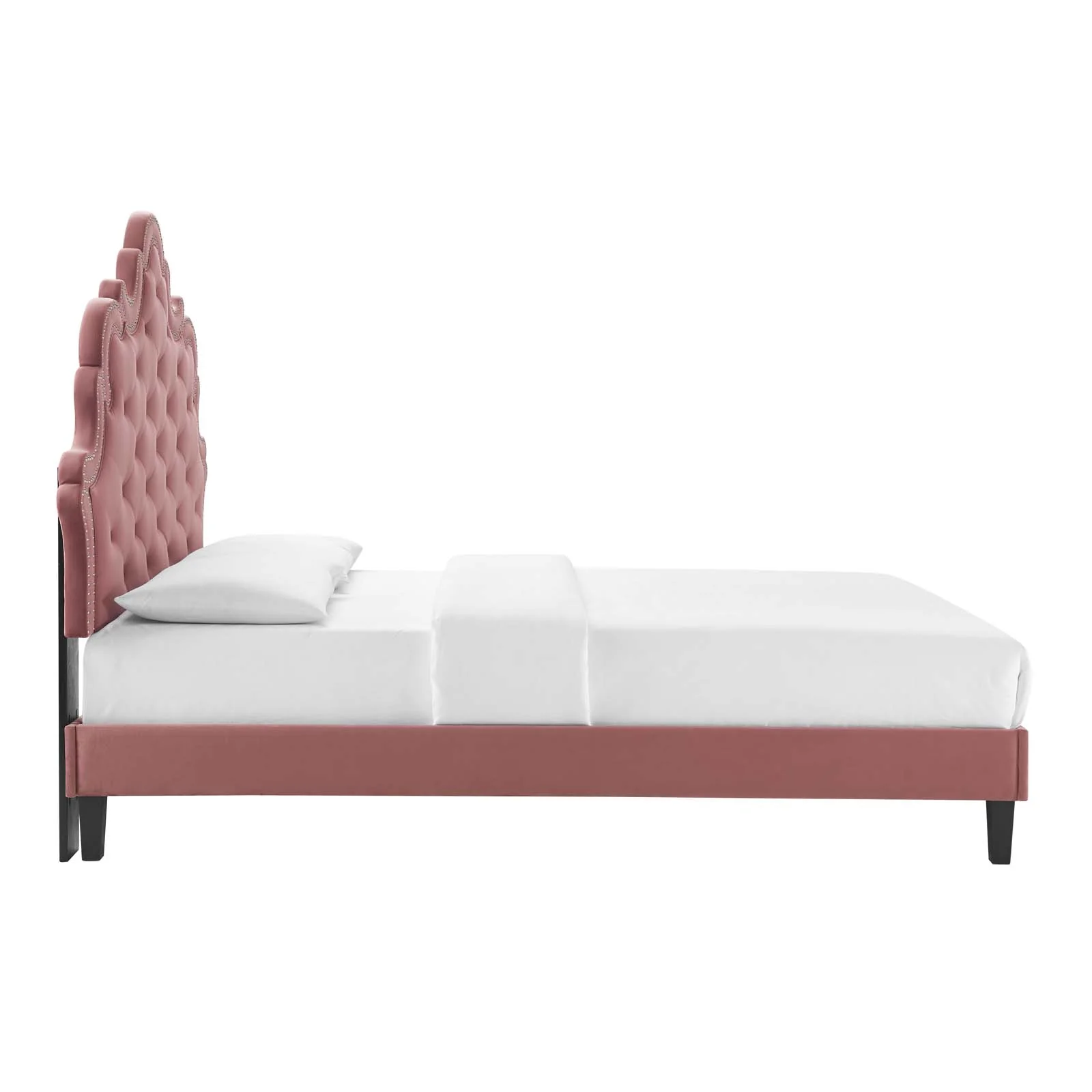 Sasha Button-Tufted Performance Velvet Twin Bed By Modway - MOD-6797 - Image 17