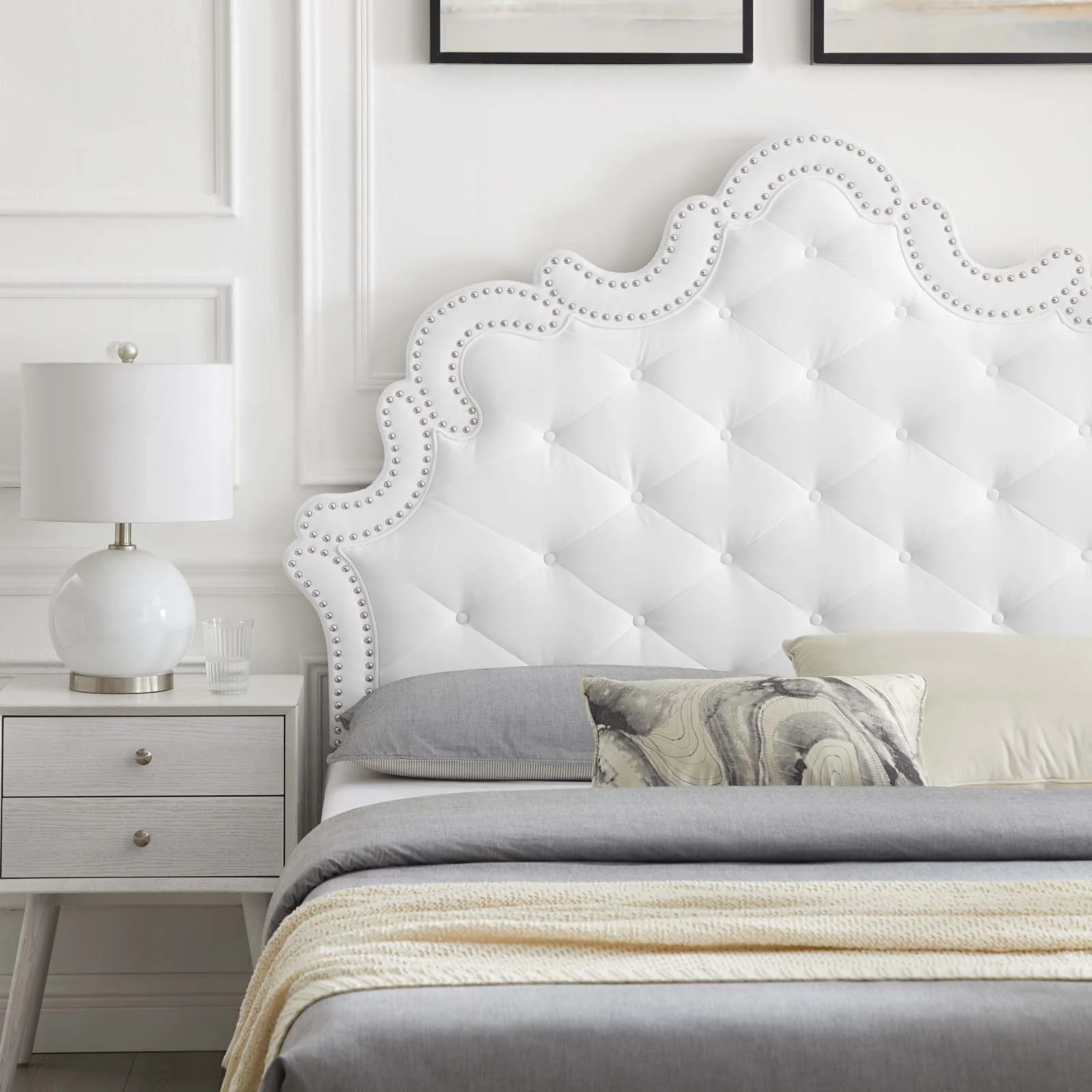 Sasha Button-Tufted Performance Velvet Twin Bed By Modway - MOD-6797 - Image 35
