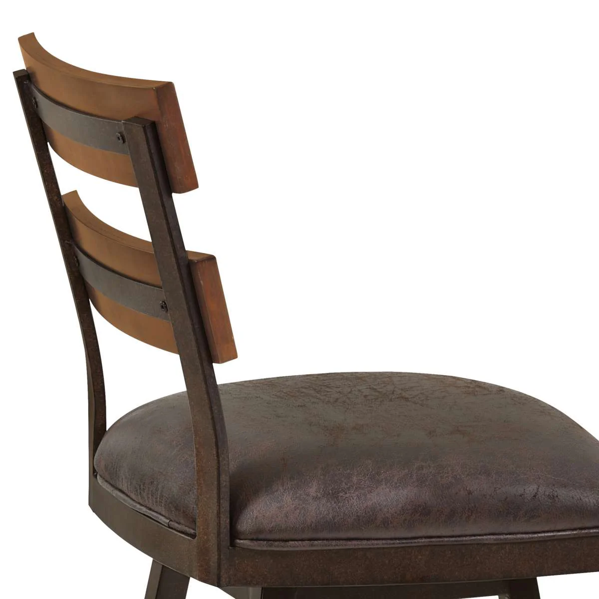 Saugus 26" Counter Height Metal Swivel Barstool By Armen Living - Image 5