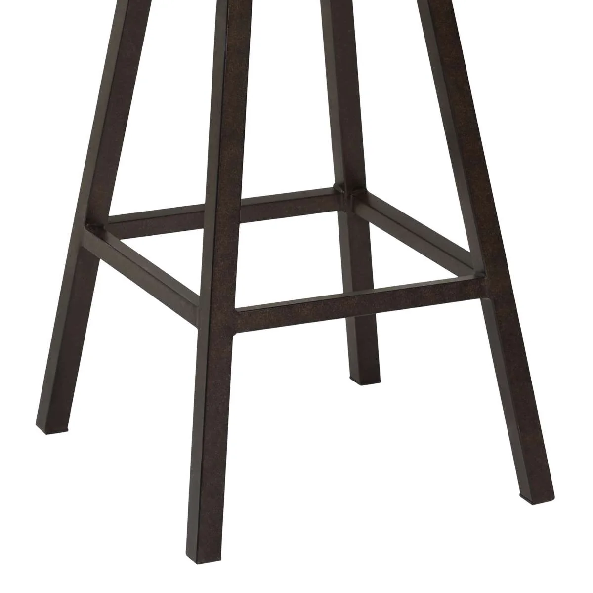 Saugus 26" Counter Height Metal Swivel Barstool By Armen Living - Image 6