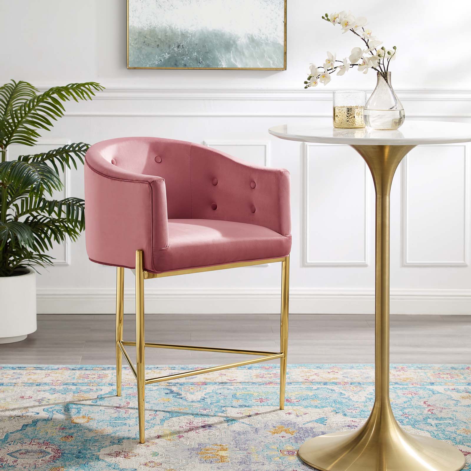 Savour Tufted Counter Stool By Modway - EEI-3910
