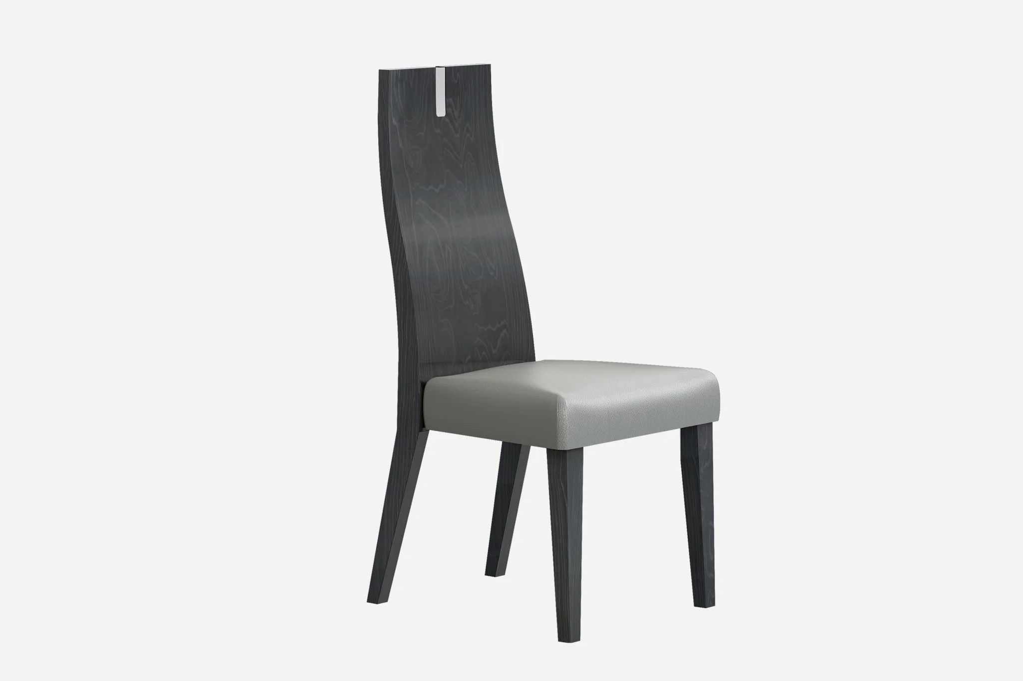 Set Of 2 Chair Faux Leather Metal Dining Chairs By Homeroots