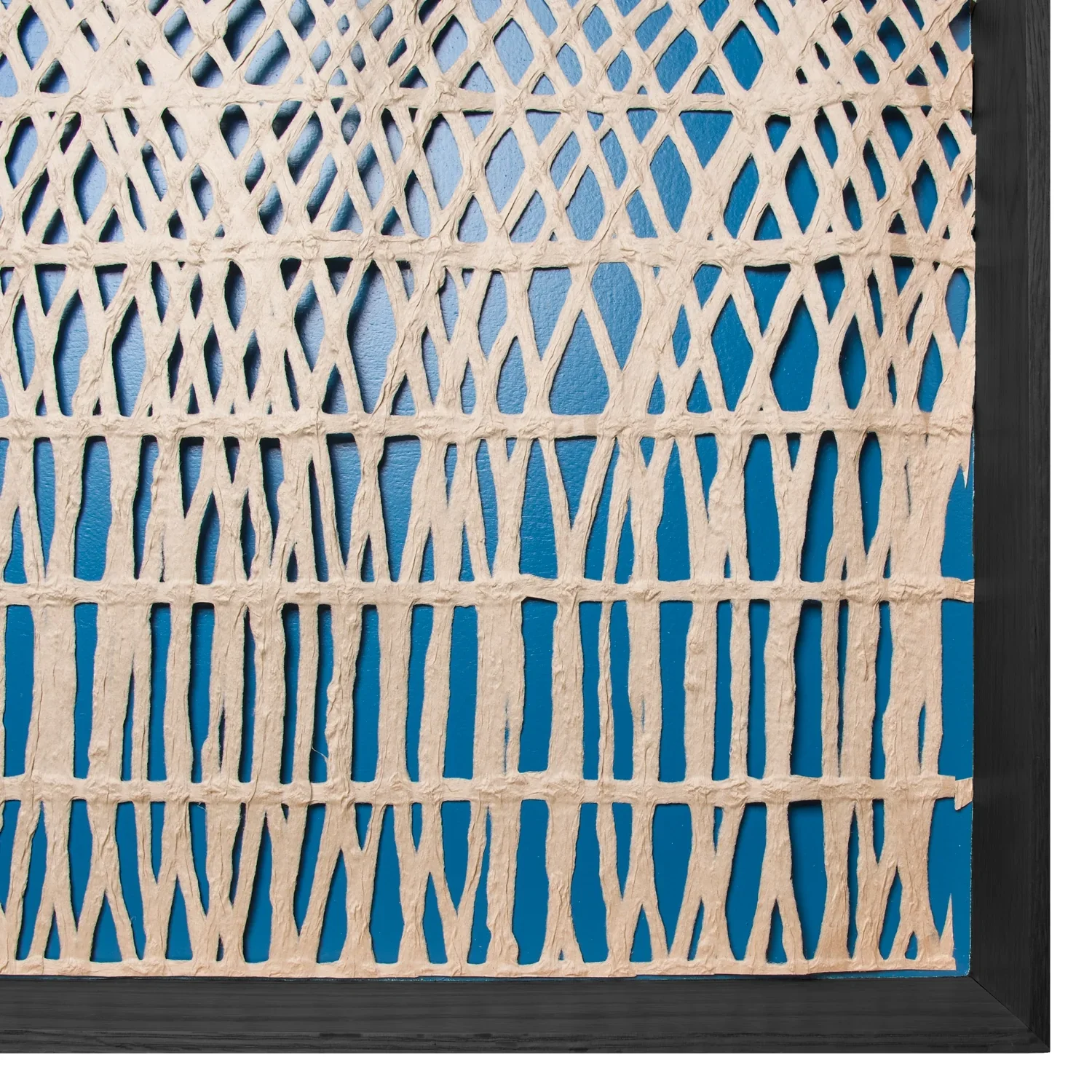 Shadow Box w/ Painted Interior & Curva Paper By Gold Leaf - Image 4