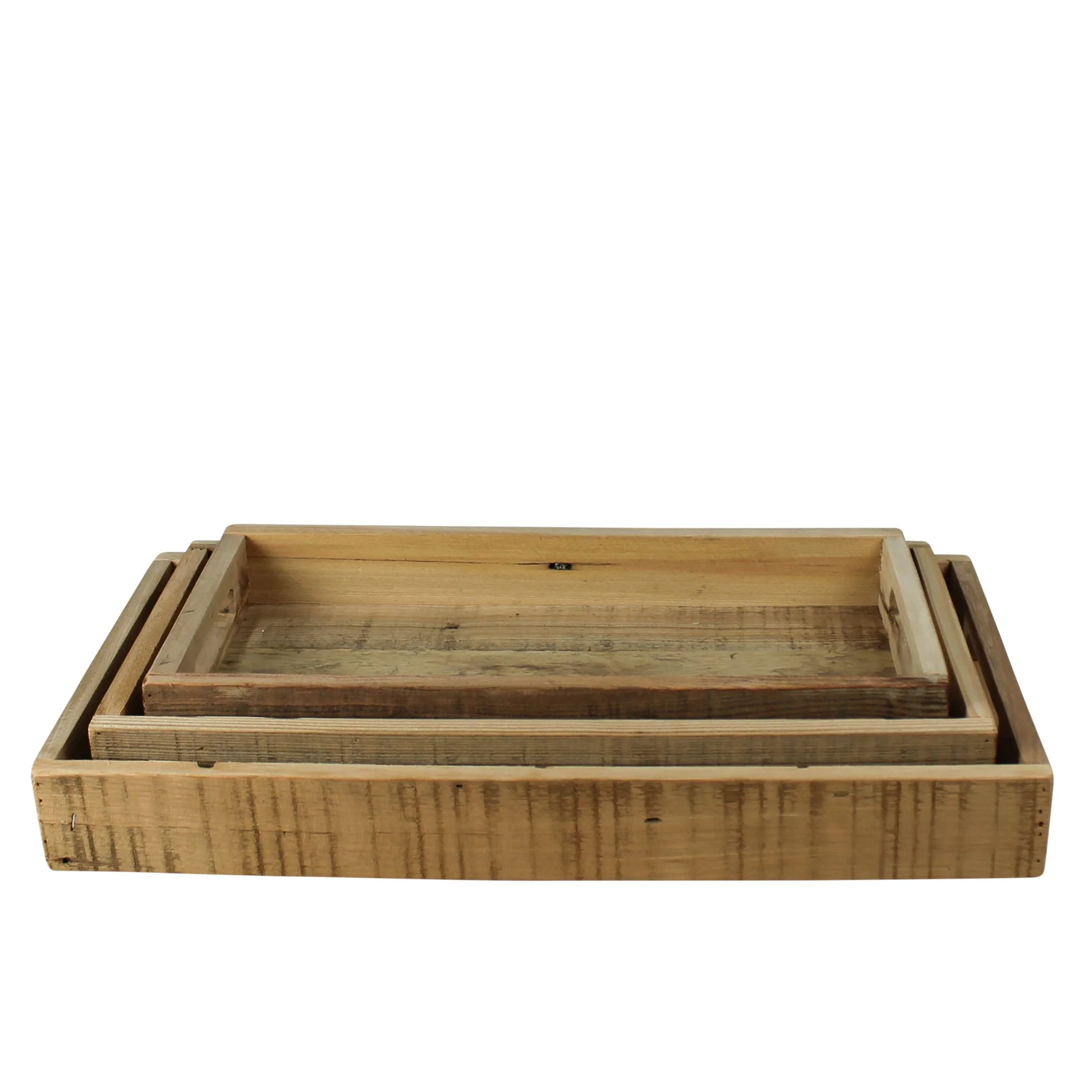 Shaw Rectangle Trays - Set/3 By HomArt