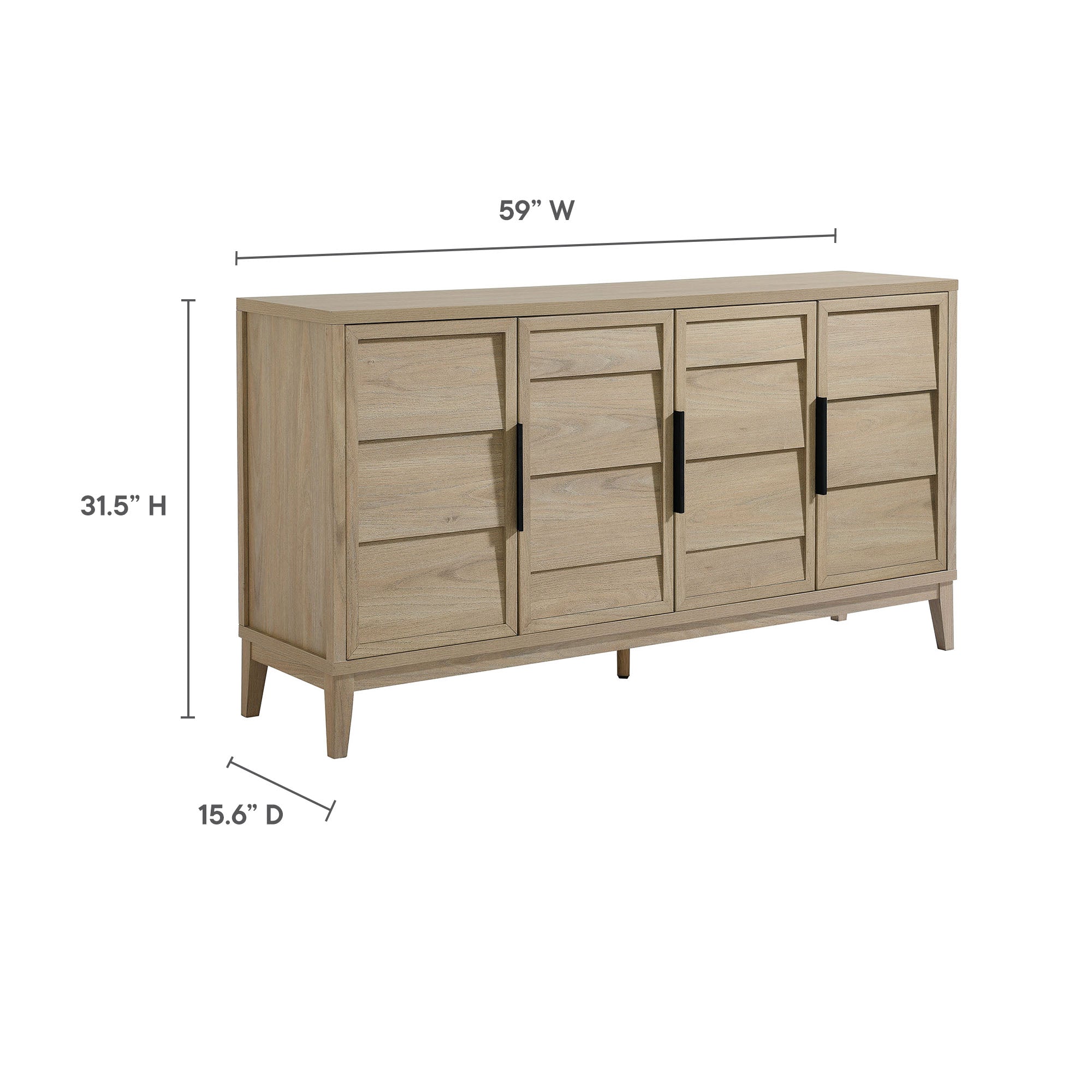 Sinya 4-Door Sideboard by Modway - Image 10