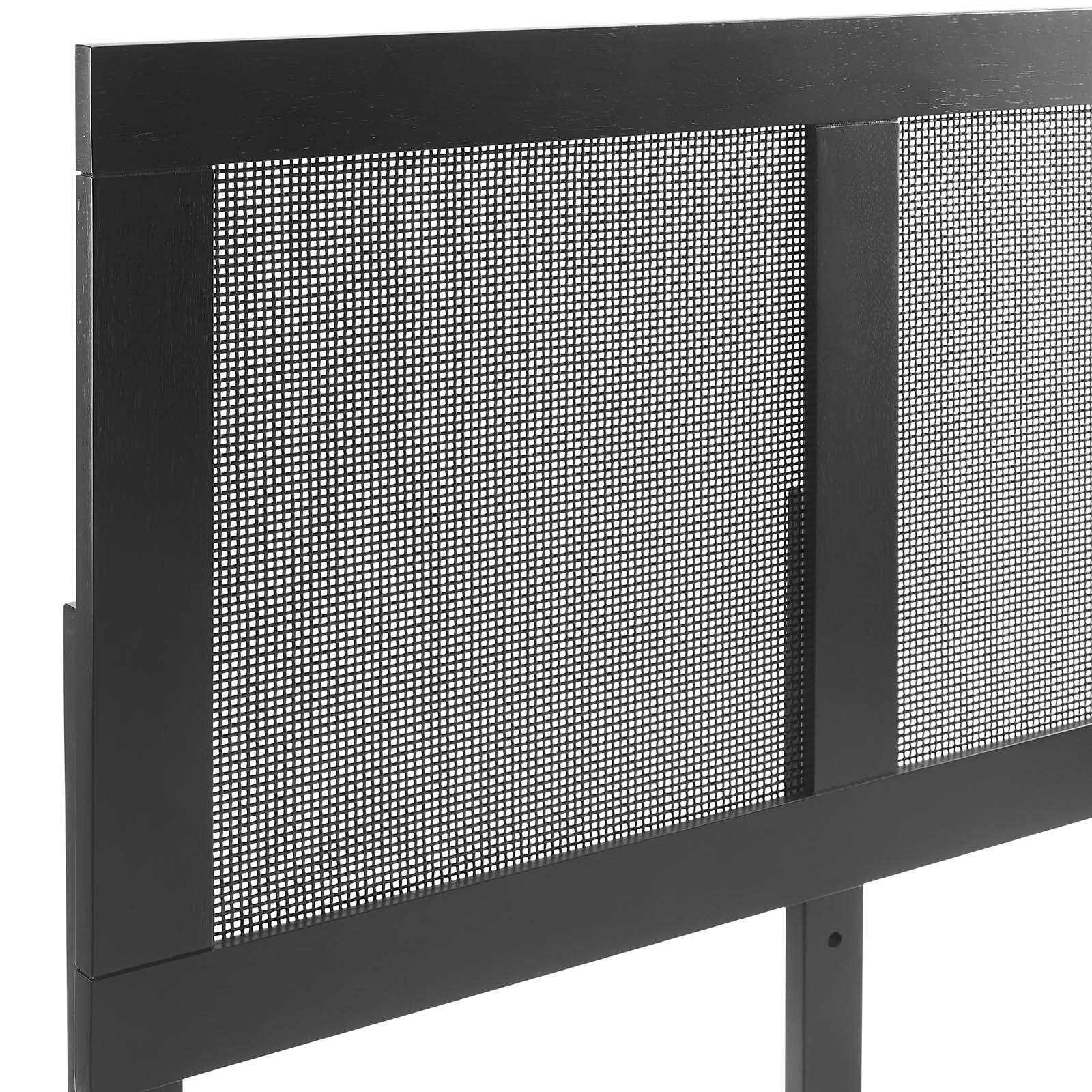 Sirocco Rattan and Wood King Platform Bed By Modway - MOD-7155 - Image 10