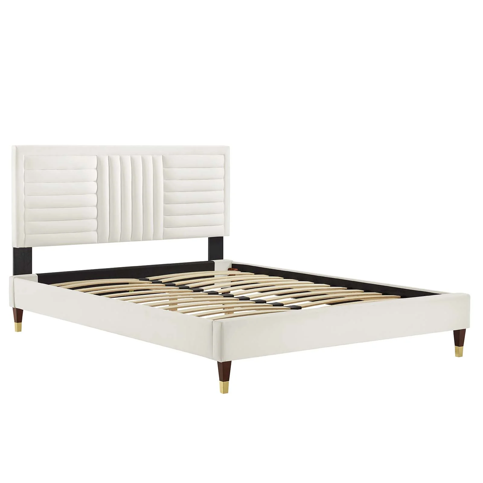 Sofia Channel Tufted Performance Velvet Full Platform Bed By Modway - MOD-6995 - Image 28