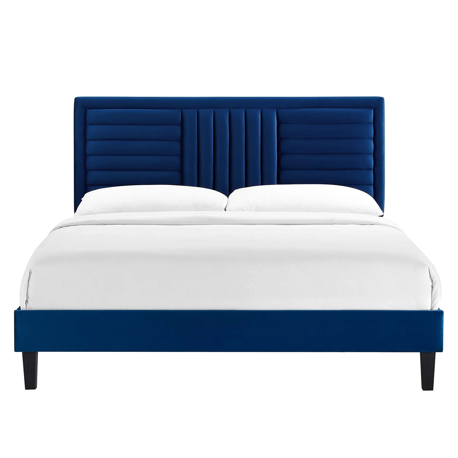 Sofia Channel Tufted Performance Velvet Full Platform Bed By Modway - MOD-6999 - Image 18