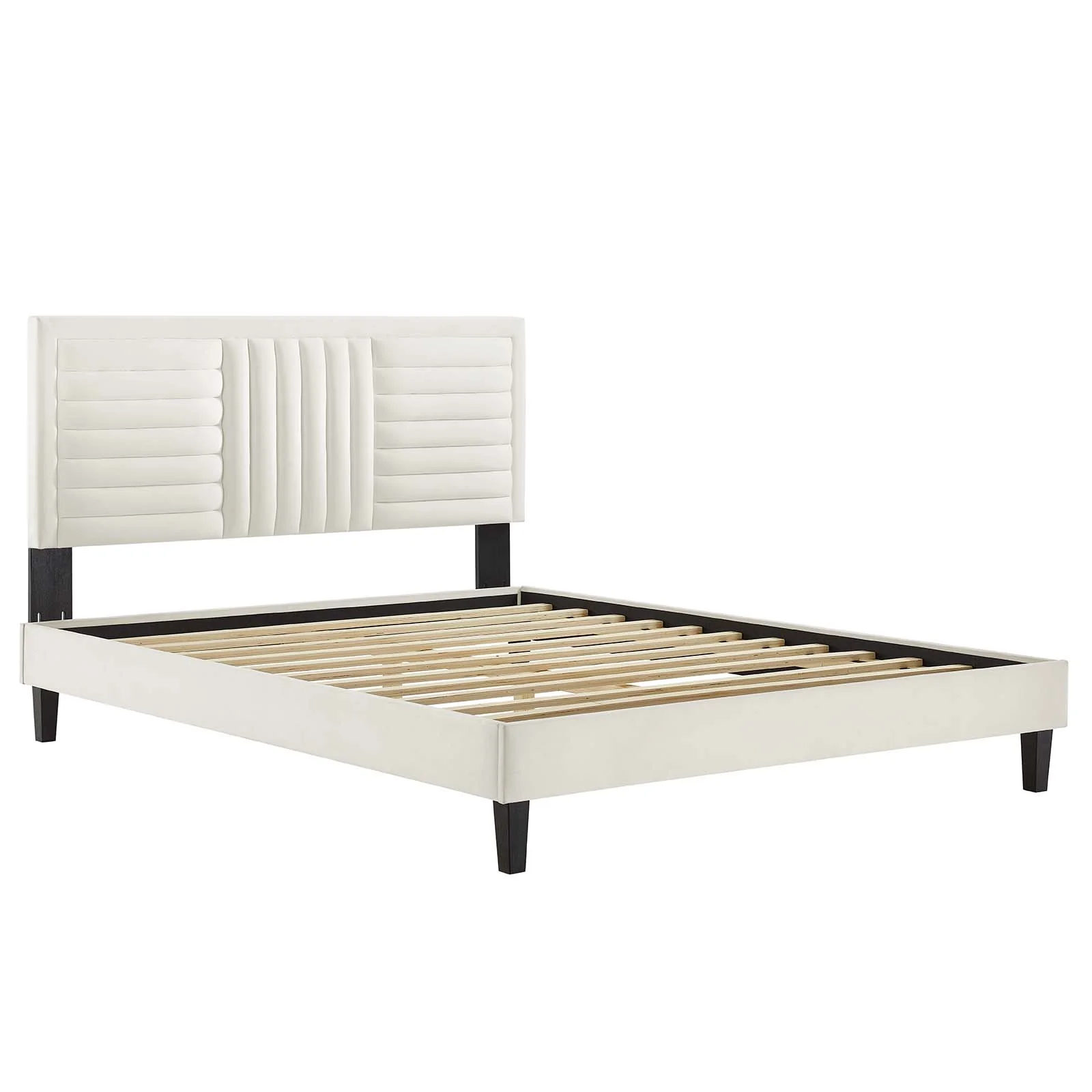 Sofia Channel Tufted Performance Velvet Full Platform Bed By Modway - MOD-6999 - Image 25