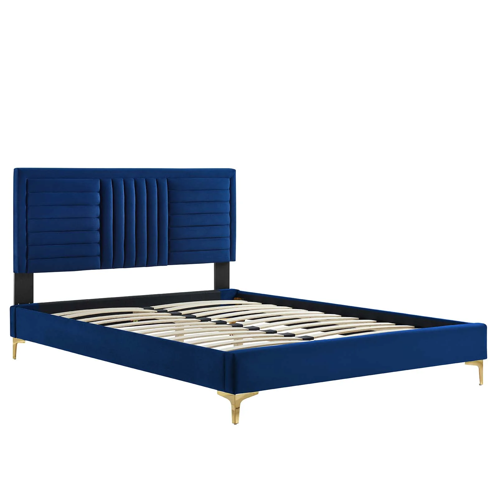 Sofia Channel Tufted Performance Velvet Full Platform Bed By Modway - MOD-7003 - Image 20
