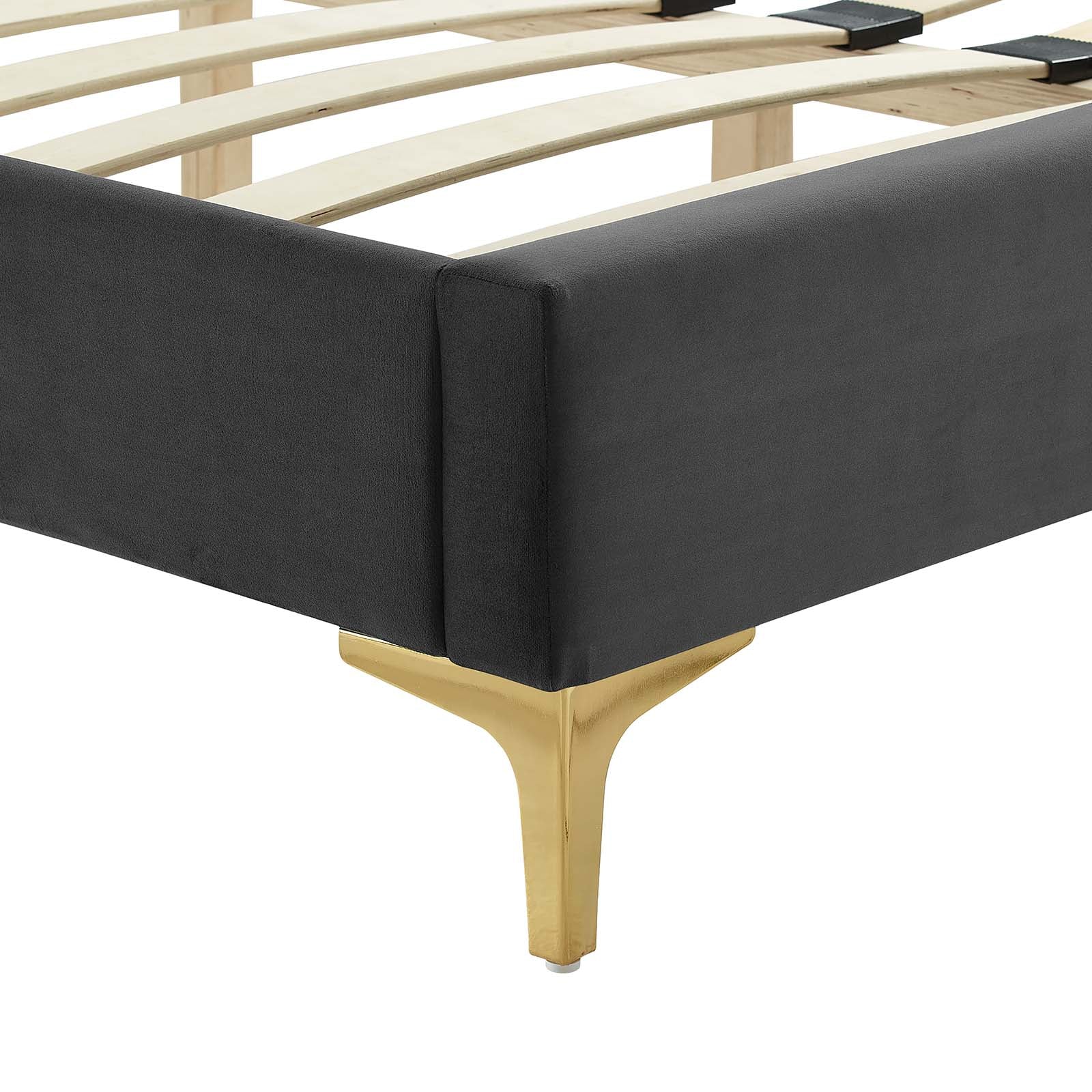 Sofia Channel Tufted Performance Velvet Full Platform Bed By Modway - MOD-7003 - Image 6