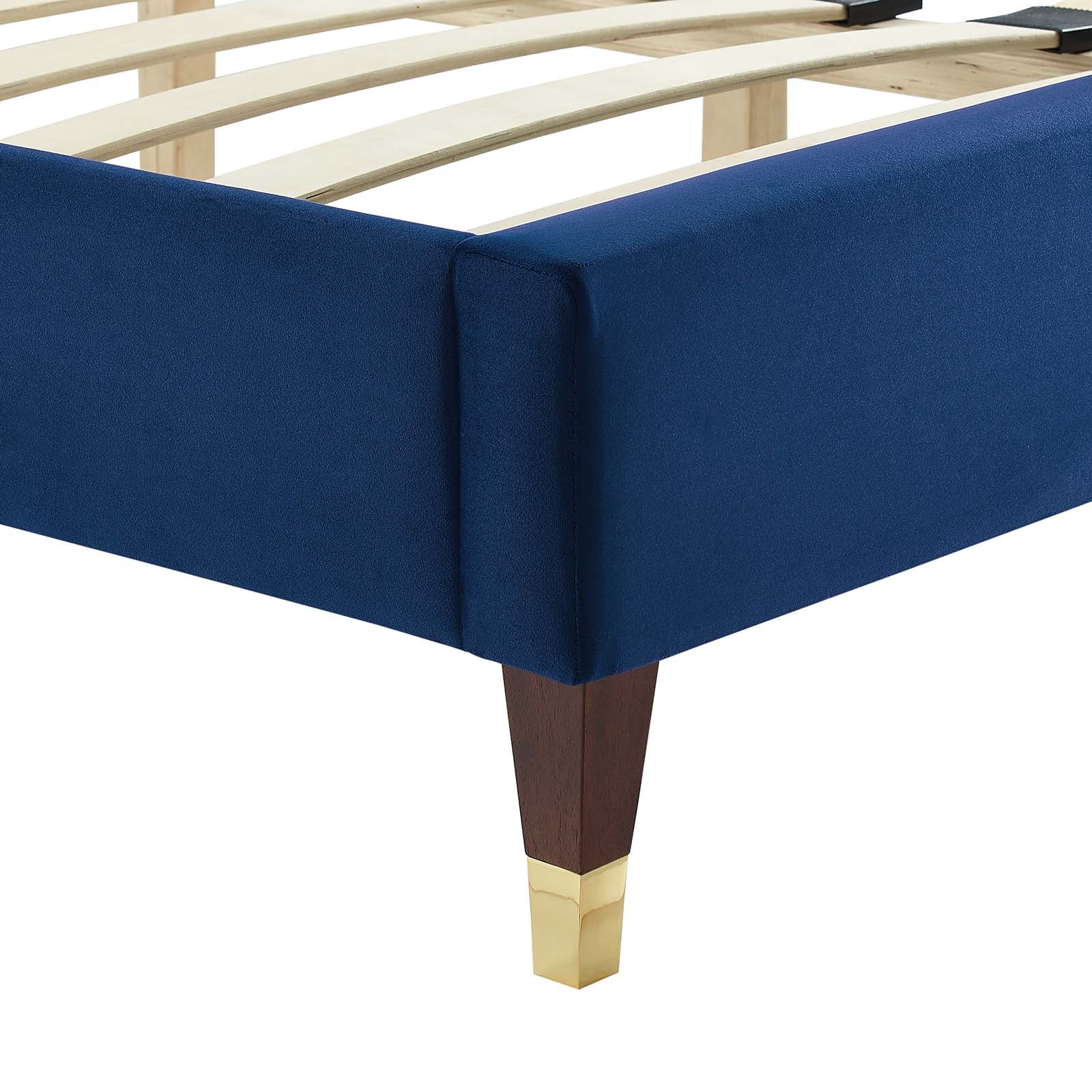 Sofia Channel Tufted Performance Velvet King Platform Bed By Modway - MOD-7007 - Image 21