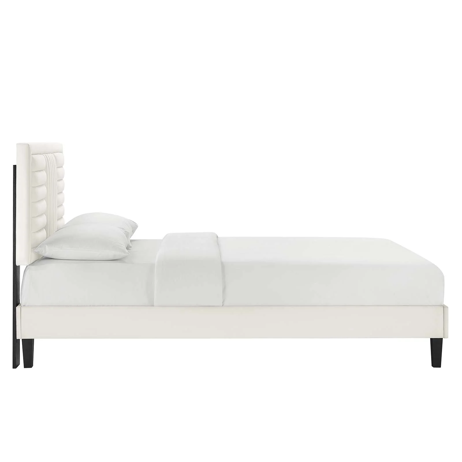 Sofia Channel Tufted Performance Velvet Queen Platform Bed By Modway - MOD-6975 - Image 27