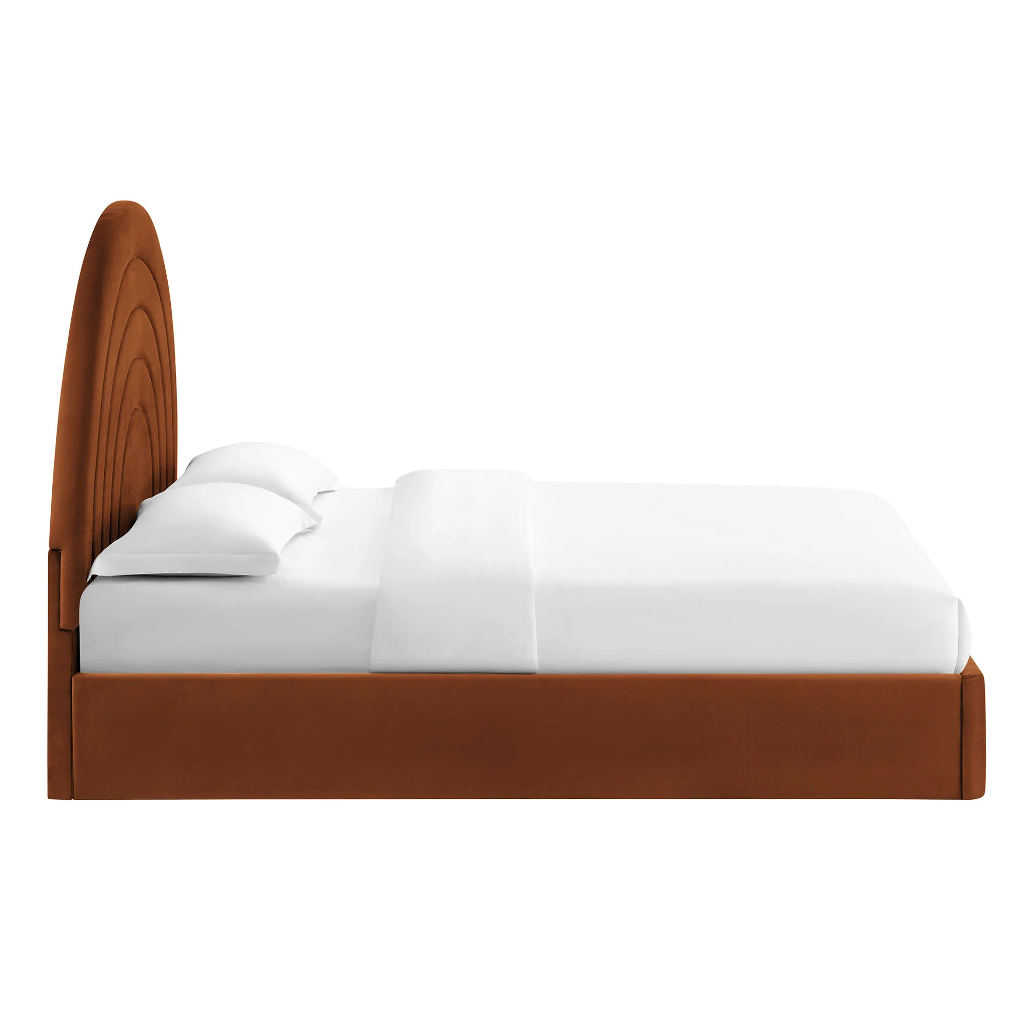 Solana Arched Performance Velvet Full Platform Bed by Modway - Image 39