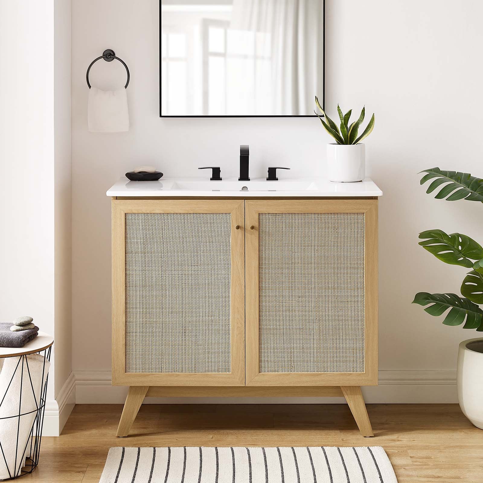 Soma 36” Bathroom Vanity Cabinet (Sink Basin Not Included) By Modway - EEI-6588