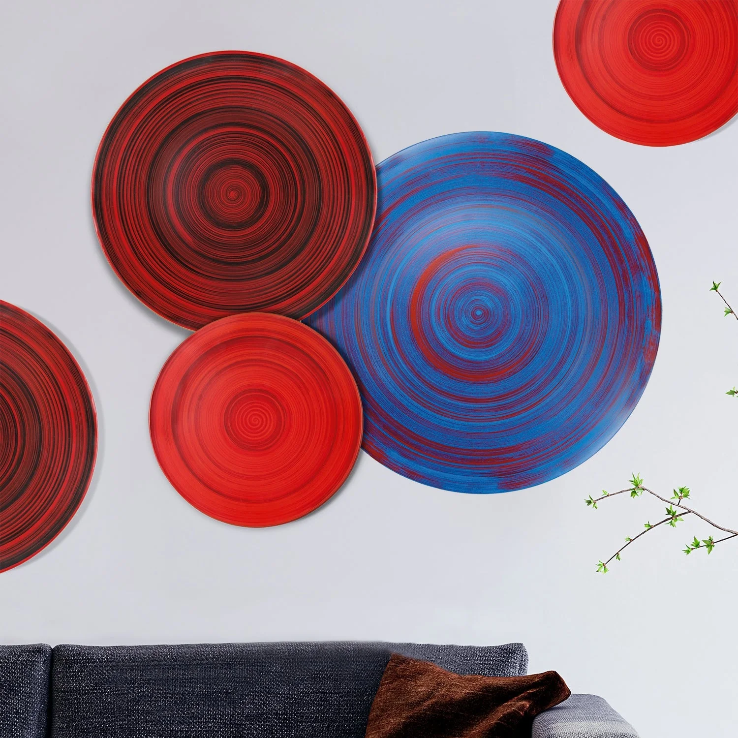 Spinner 26"D Wall Art By Gold Leaf
