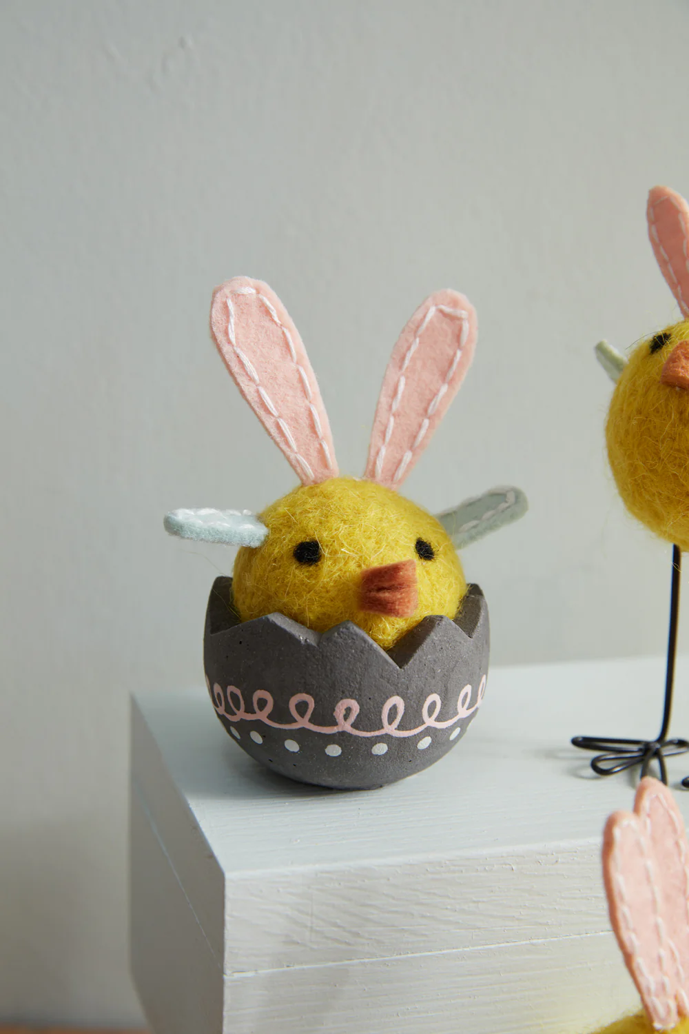 Spring Chicken Figurine Set of 8 By Accent Decor - Image 5