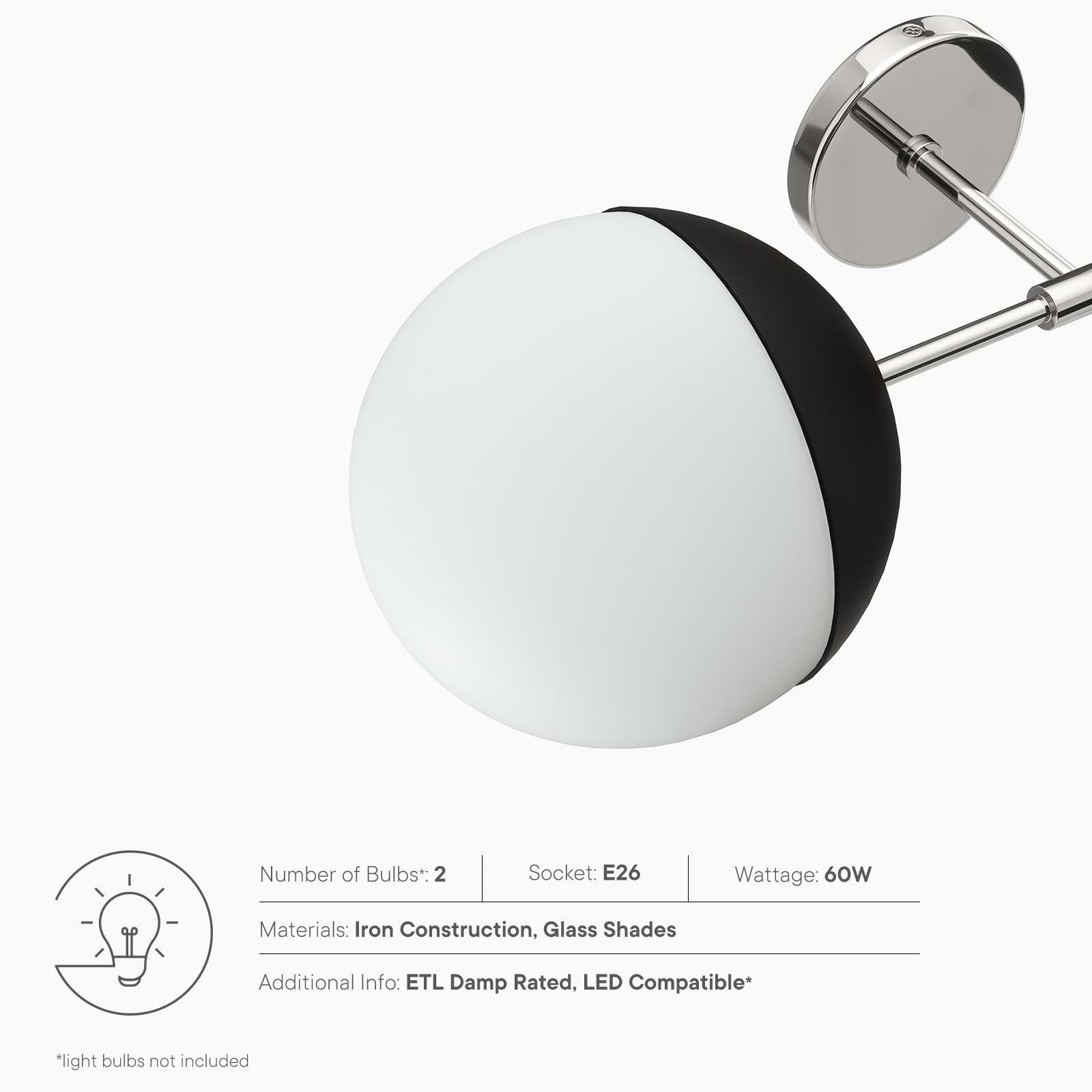 Stellar 2-Light Wall Sconce By Modway - EEI-5657 - Image 9