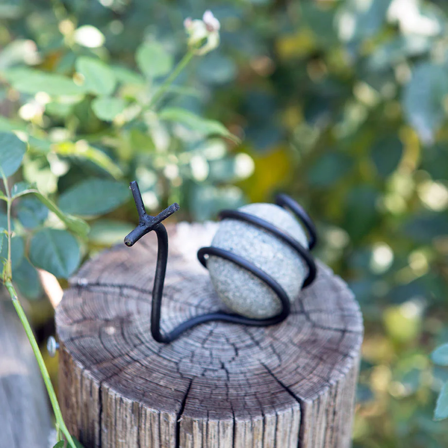 Stone Snail Set of 6 By Garden Age Supply - Image 6