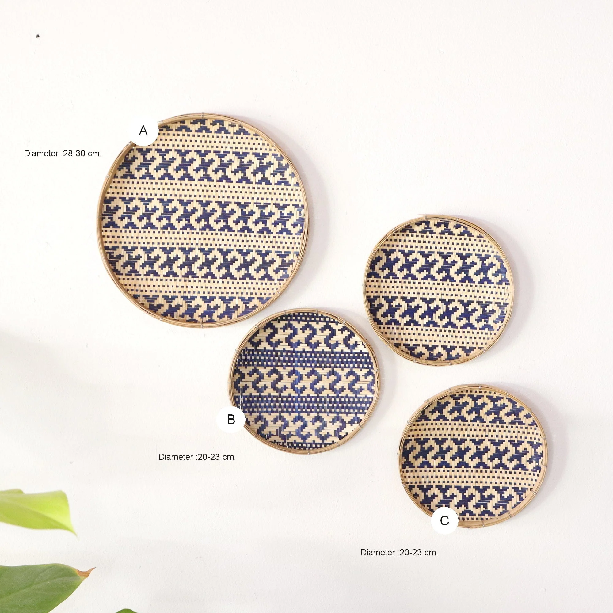 Su Ta Cha - Wall Art DeCor Hanging Set Of 4 By Thaihome - Image 2