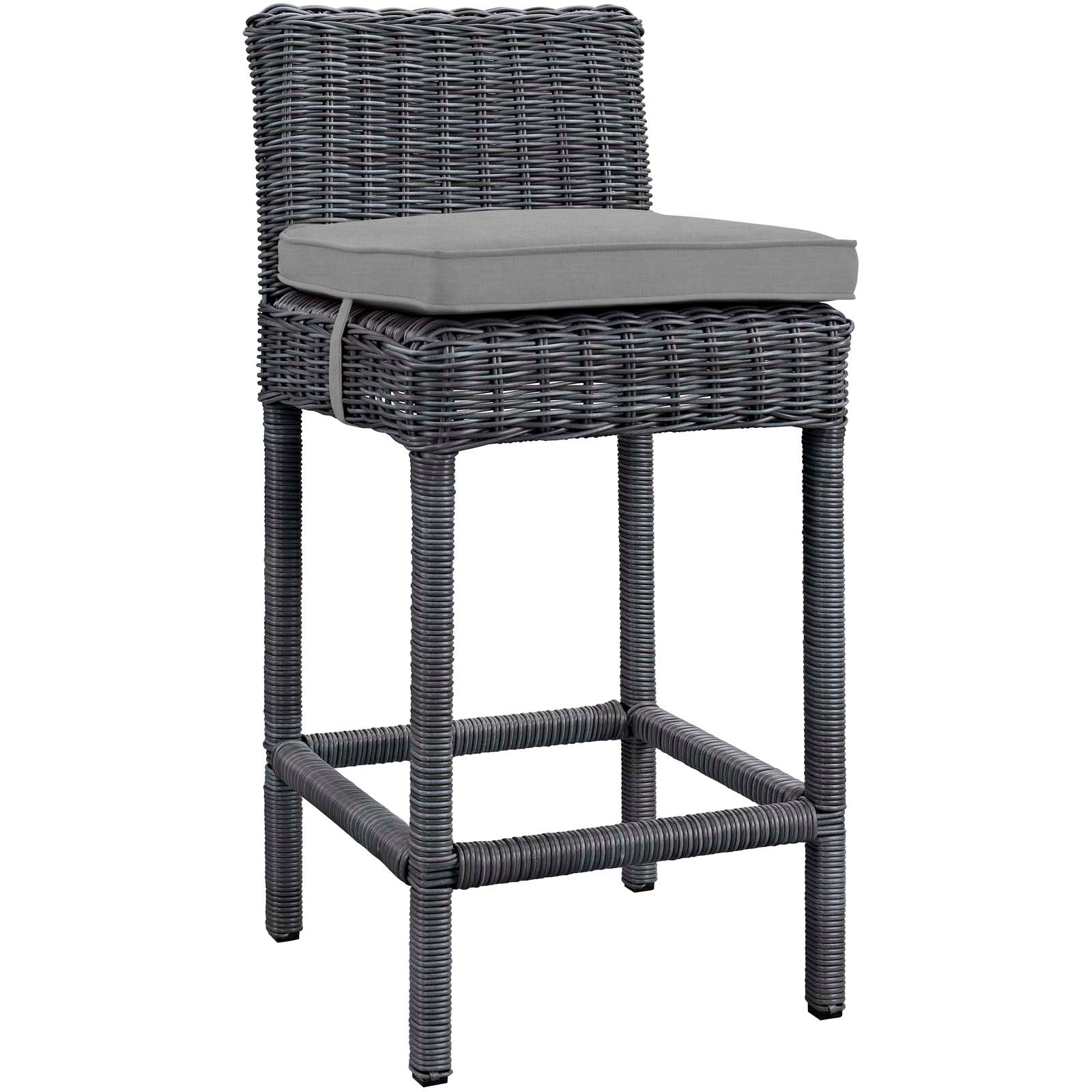 Summon 2 Piece Outdoor Patio Sunbrella® Pub Set By Modway - EEI-2197 - Image 3