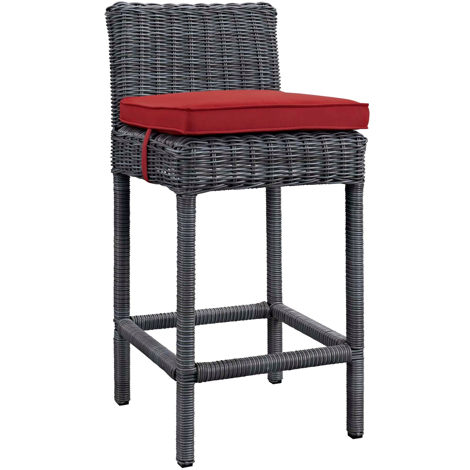 Summon 2 Piece Outdoor Patio Sunbrella® Pub Set By Modway - EEI-2197 - Image 7