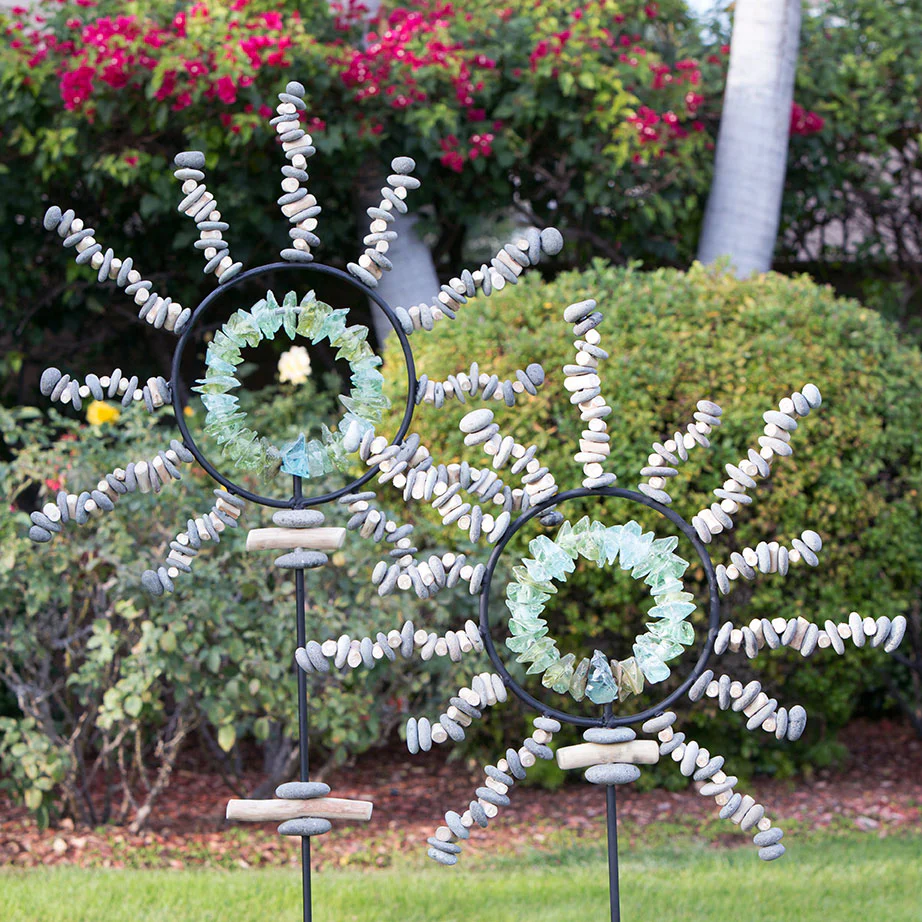 Sun Burst Garden Stands Small Set of 2 By Garden Age Supply - Image 4