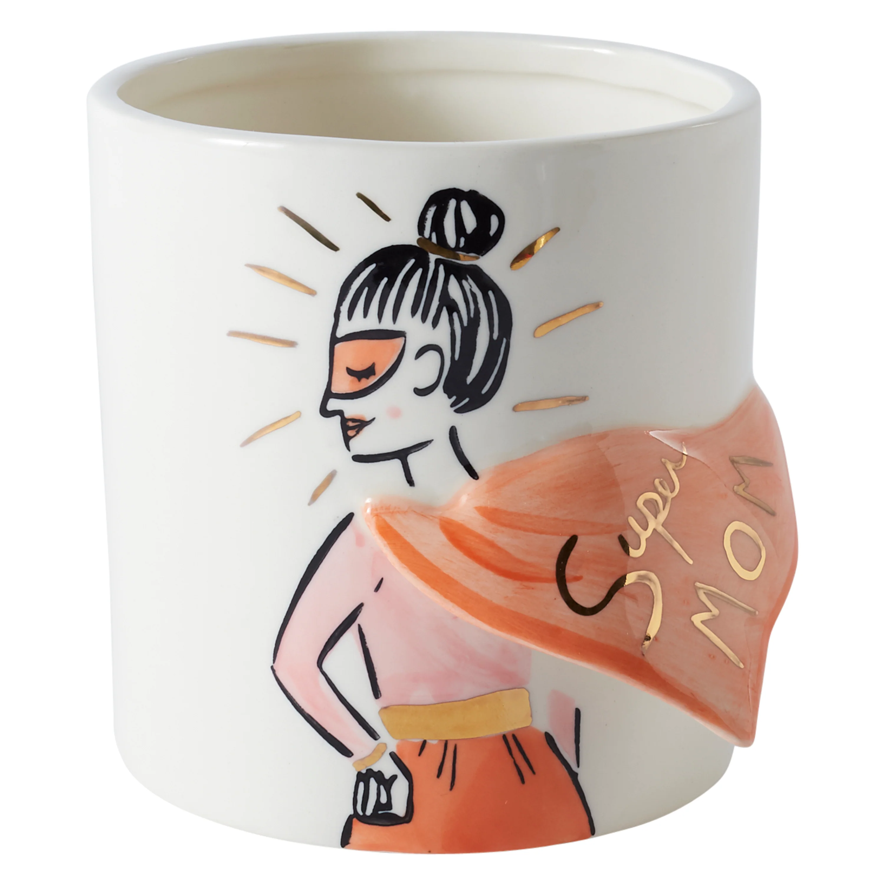 Super Mom Pot Set of 4 By Accent Decor - Image 2