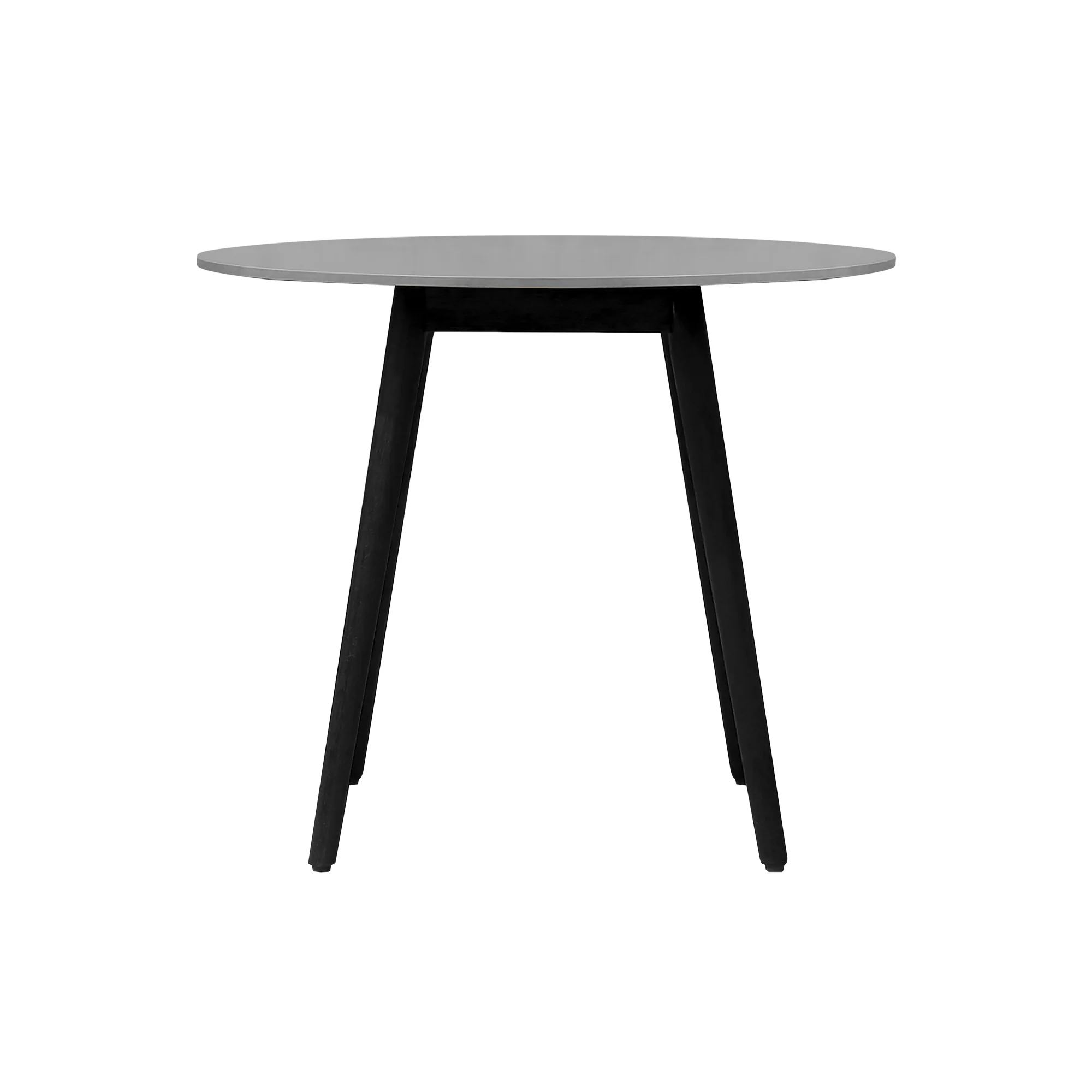 Sydney and Clip 3 Piece Outdoor Patio 36" Dining Set in Black Eucalyptus Wood and Black Rope By Armen Living - Image 26