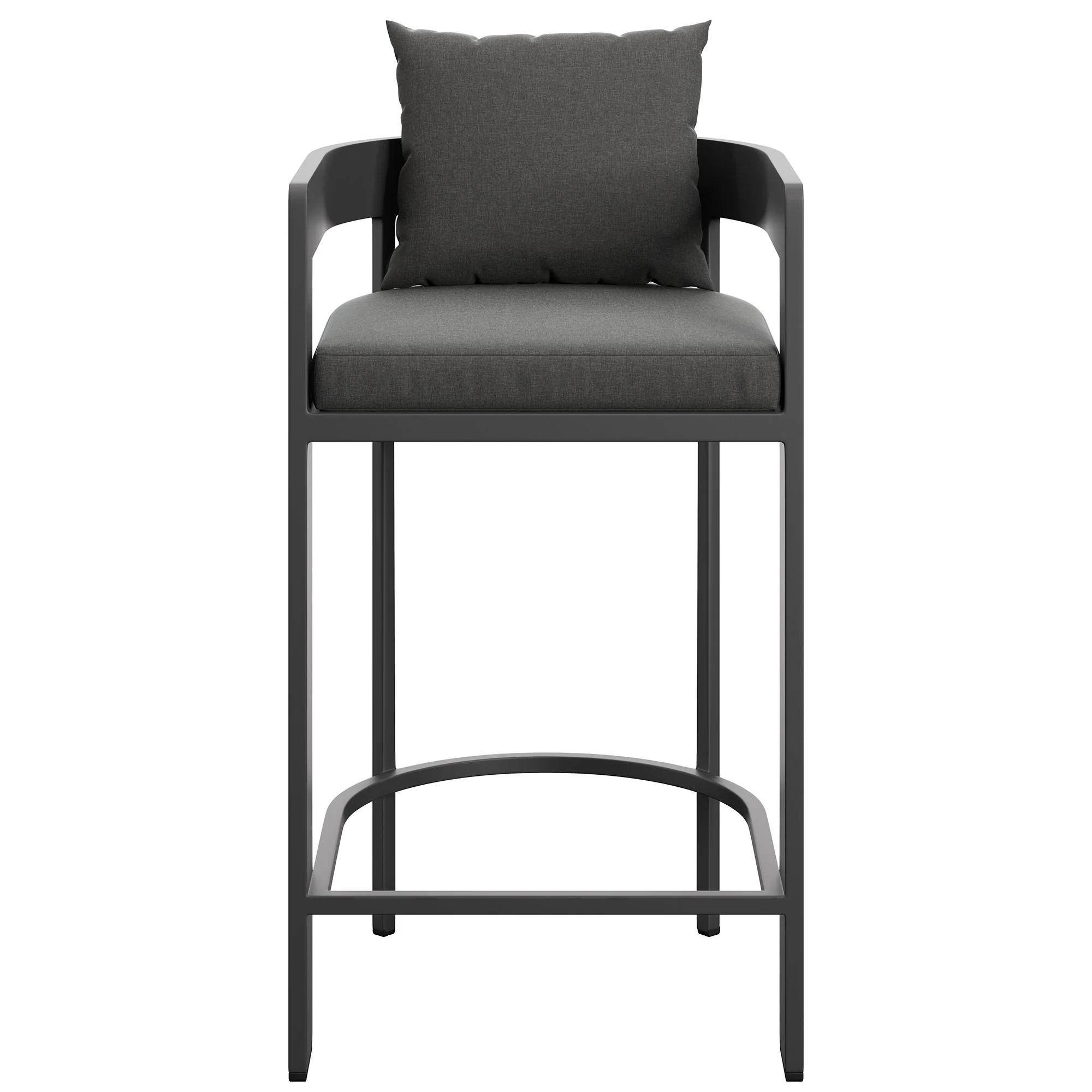 Tahoe Outdoor Patio Patio Aluminum Bar Chair by Modway - Image 2