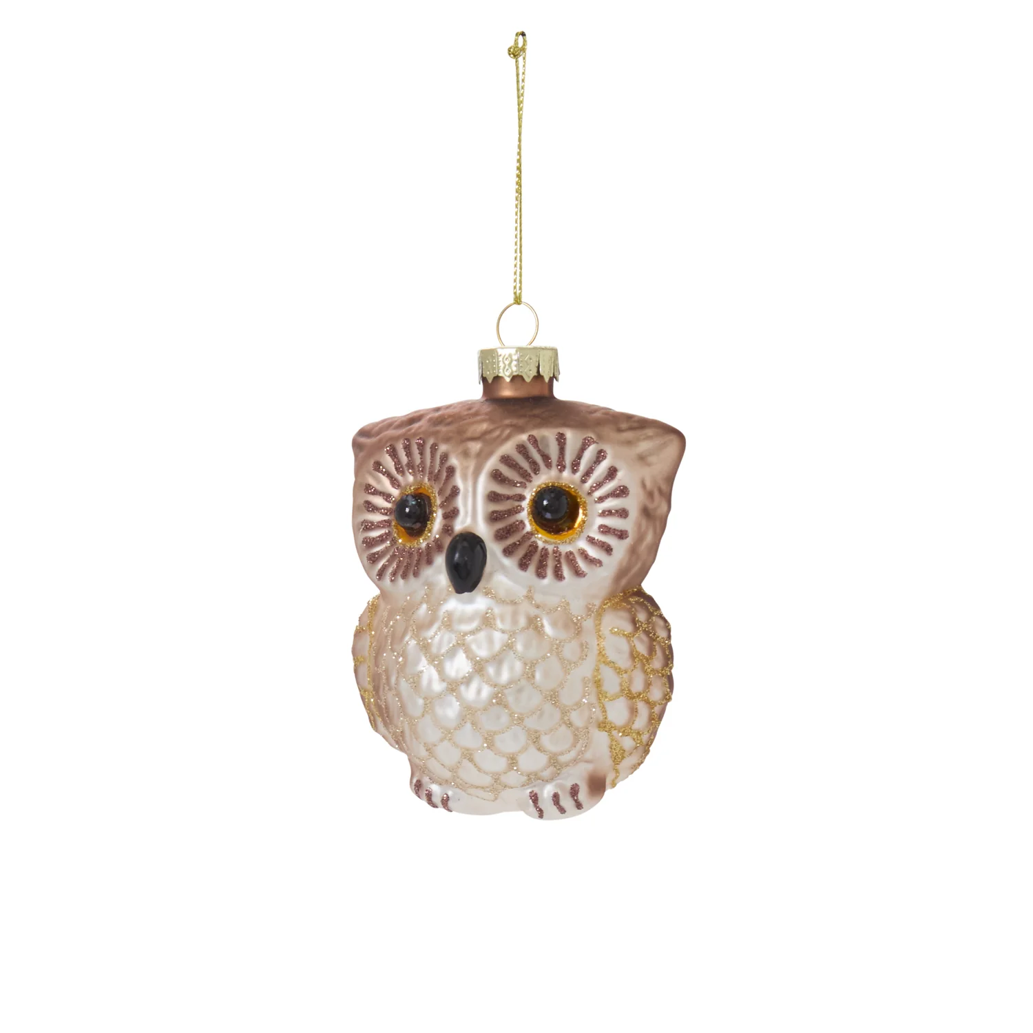 Tawny Owl Ornament Set of 4 By Accent Decor - Image 2
