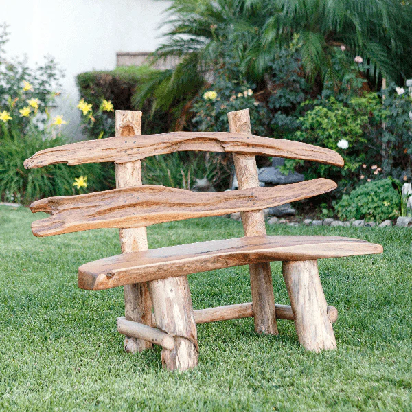 Teak Ranch Bench By Garden Age Supply