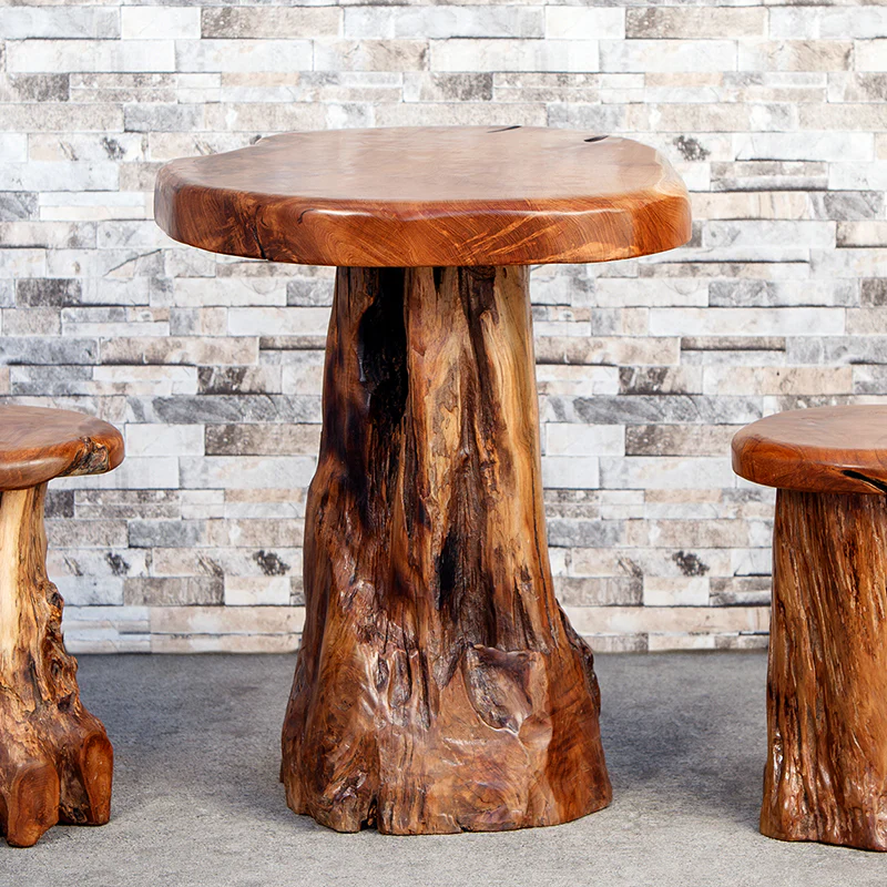 Teak Tea Table By Garden Age Supply