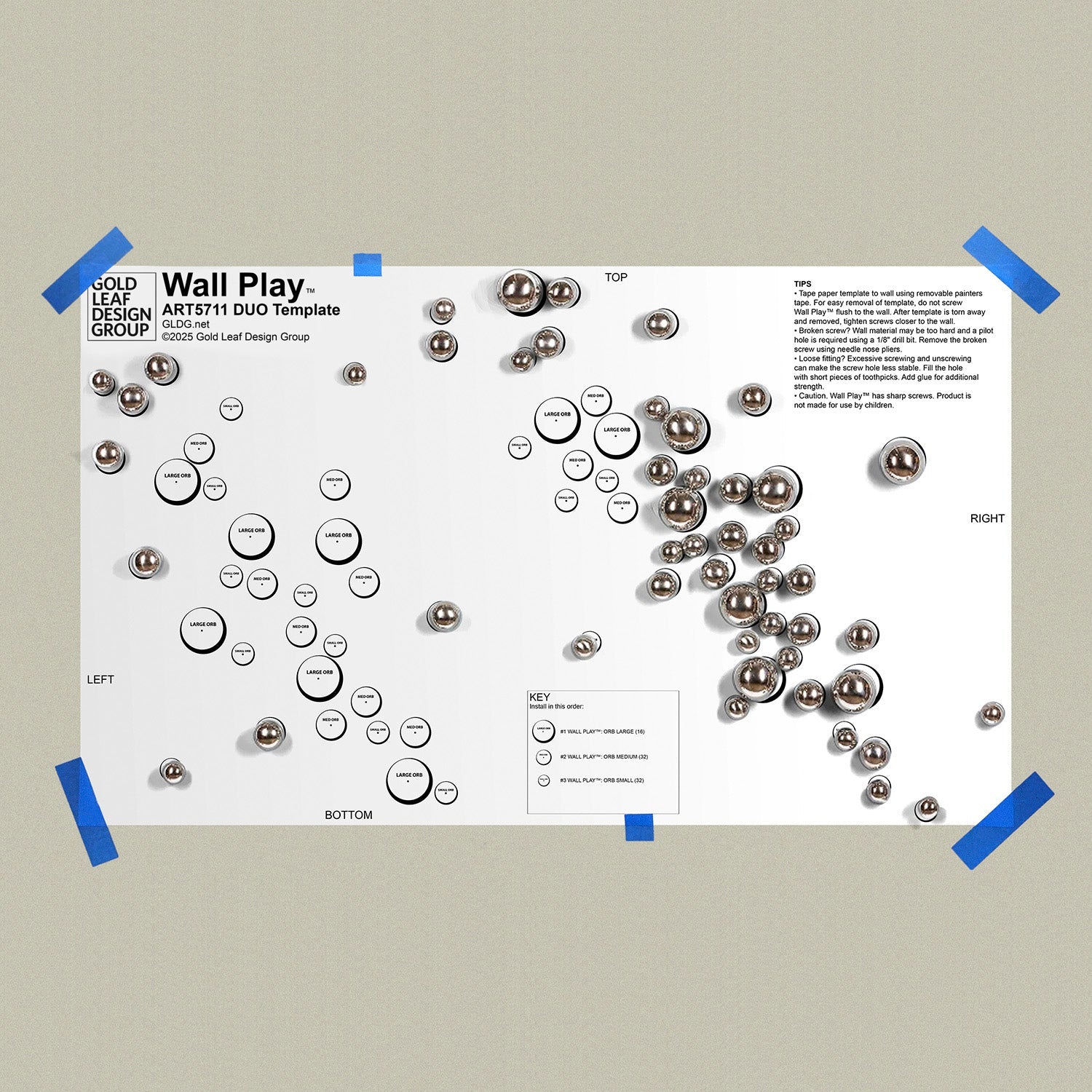 Template Kit - DUO Orb, ~59"W By Gold Leaf - Image 3