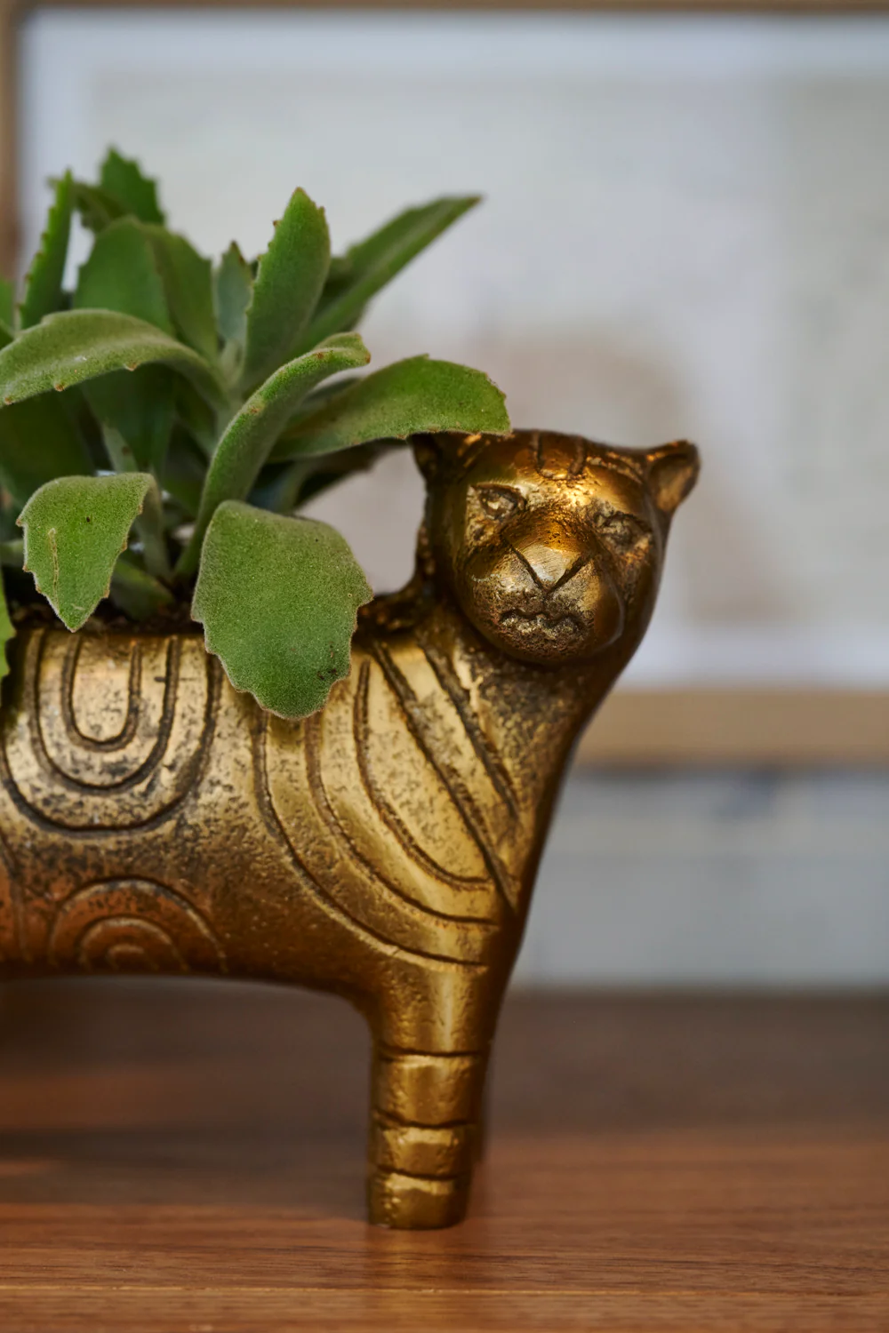 Tiger Pot Set of 2 By Accent Decor