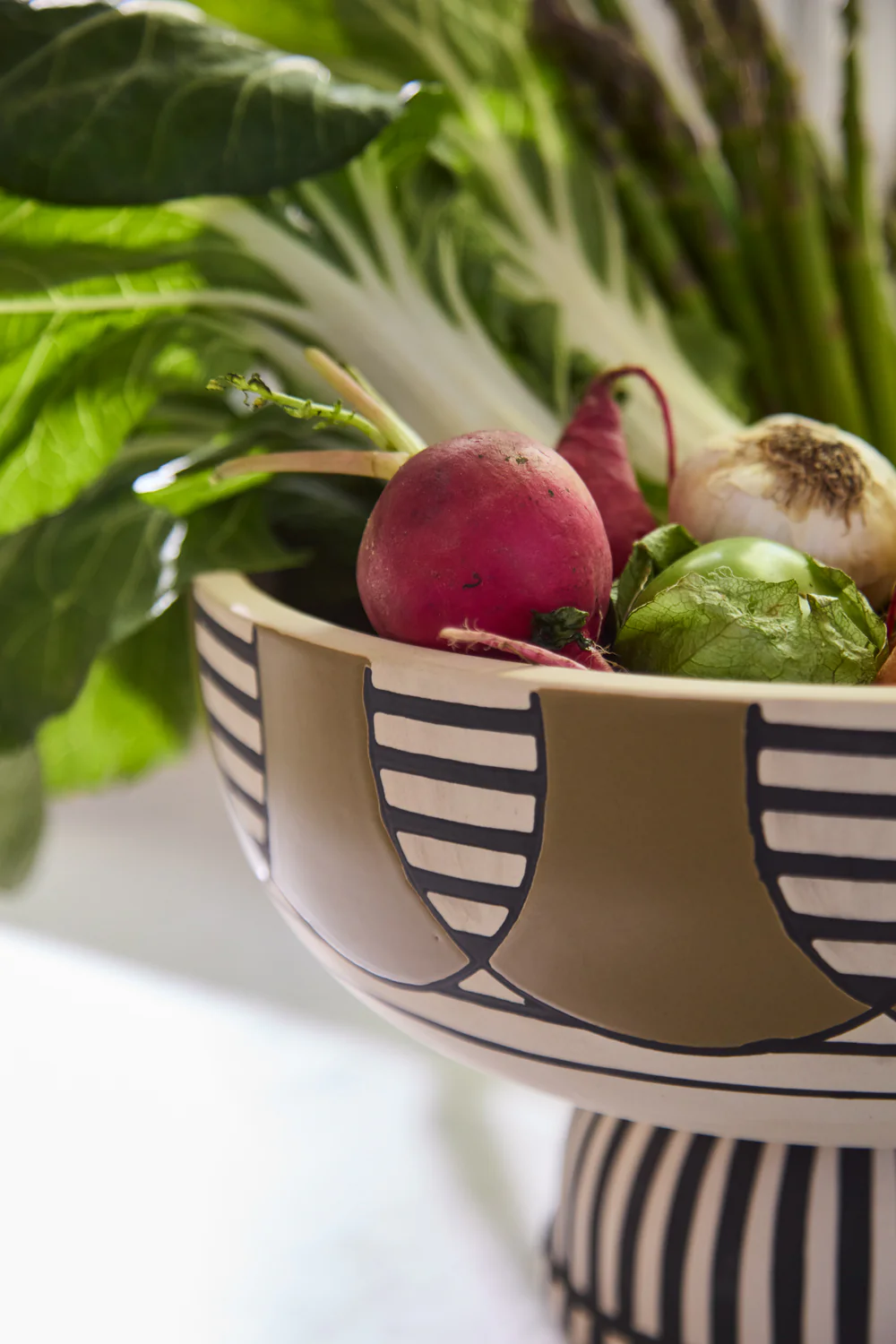 Tosca Footed Bowl By Accent Decor - Image 4