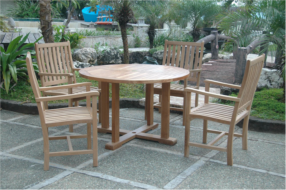 Tosca Wilshere 5-Pieces Dining Set By Anderson Teak