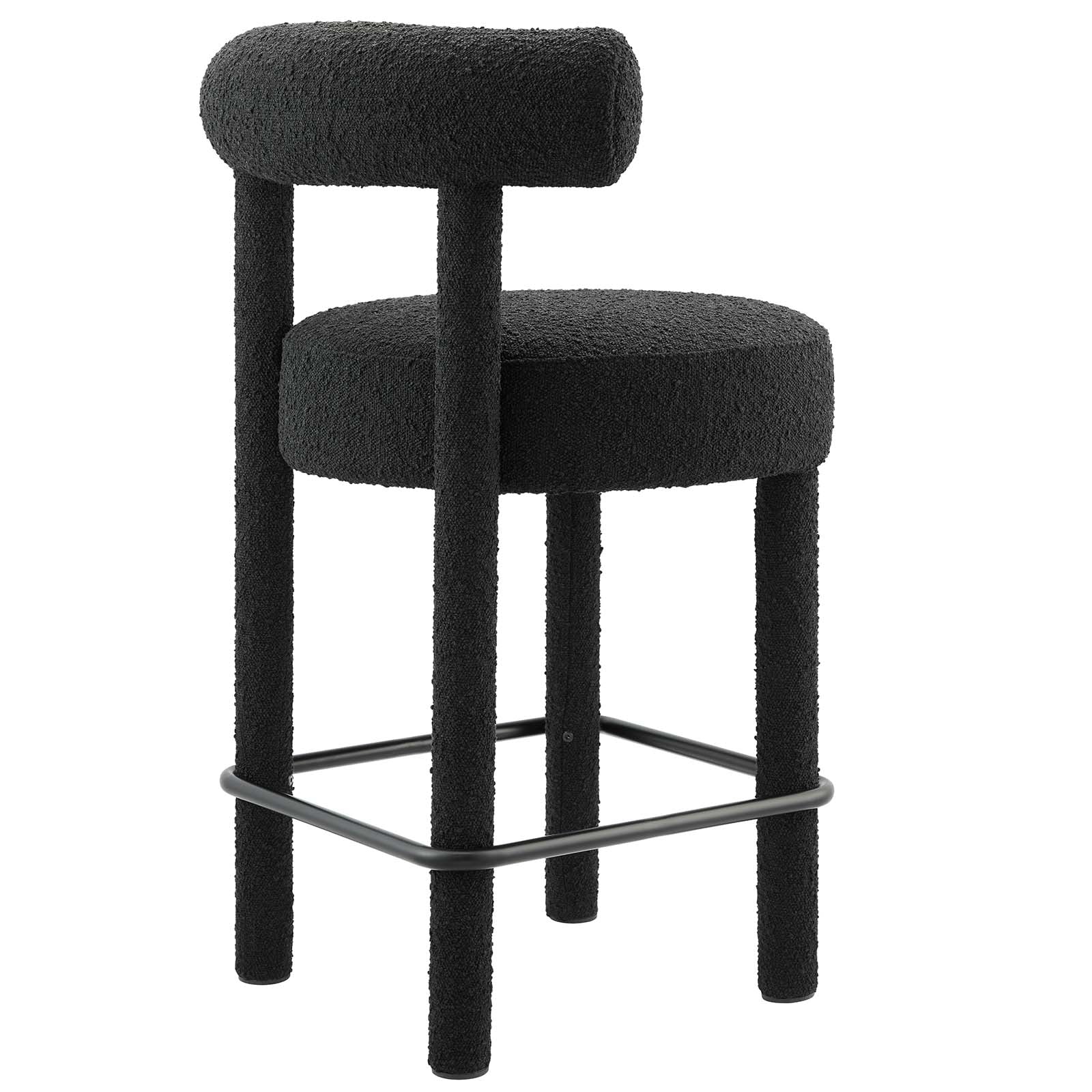 Toulouse Boucle Fabric Counter Stool - Set of 2 By Modway - EEI-6707 - Image 6