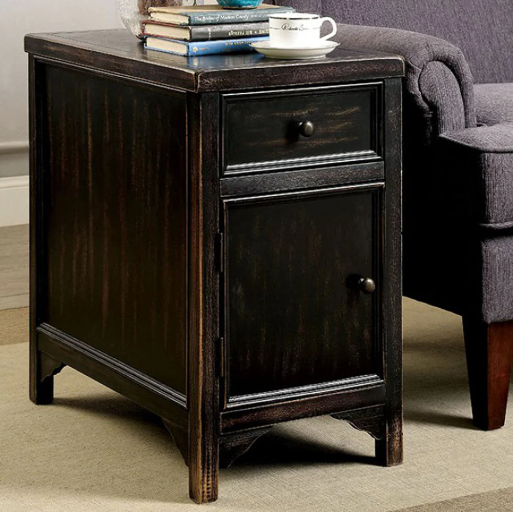 Traditional Style Three Drawer Desk With Oversized Cabriole Legs, Brown By Benzara