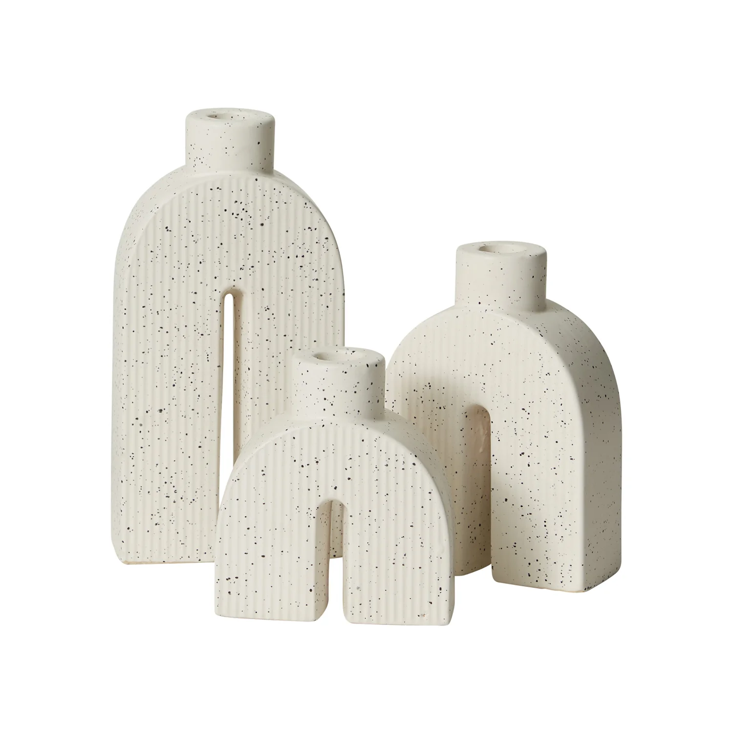 Trefoil Candleholder Set of 4 By Accent Decor - Image 4