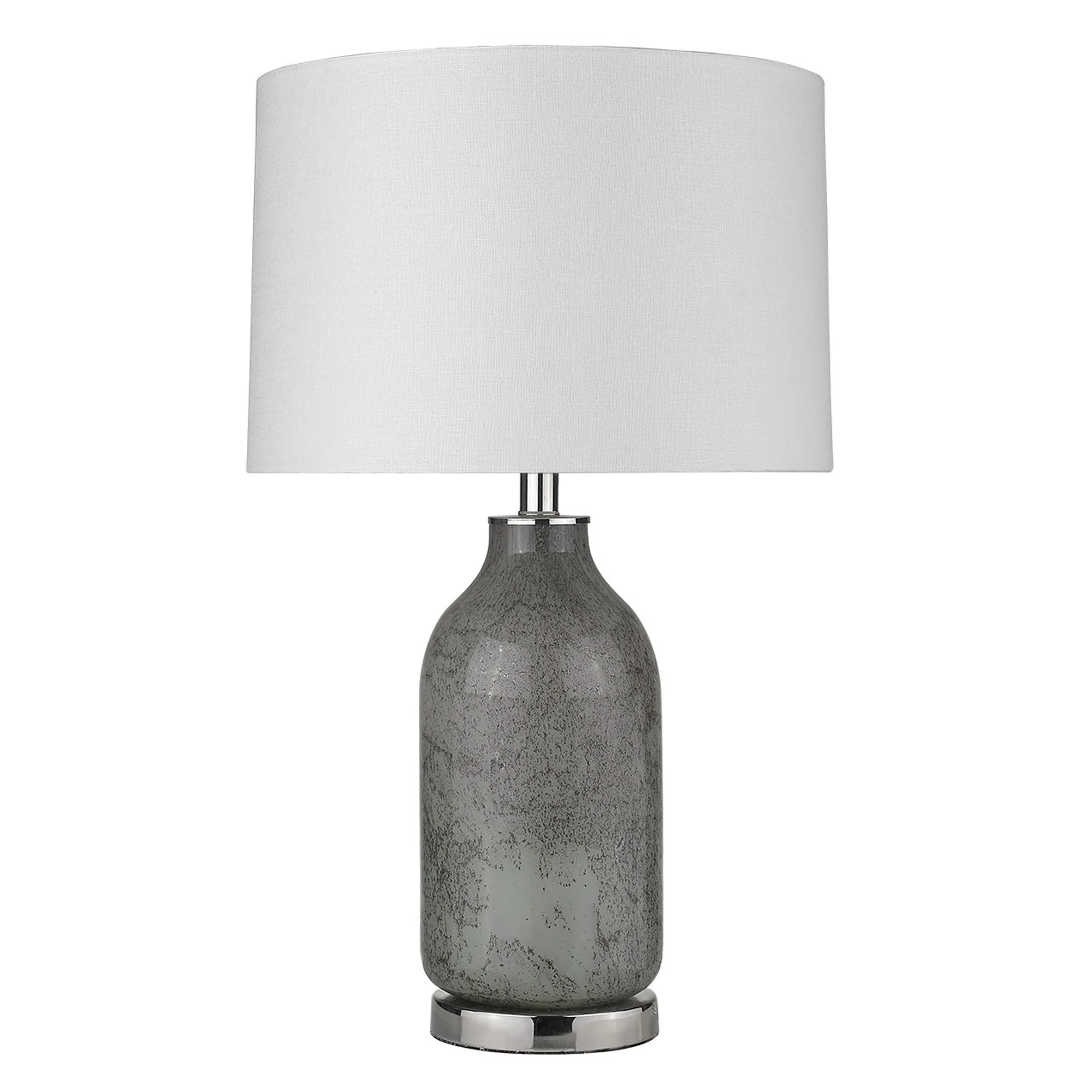 Trend Home 1-Light Polished Nickel Table Lamp By Homeroots - 399167