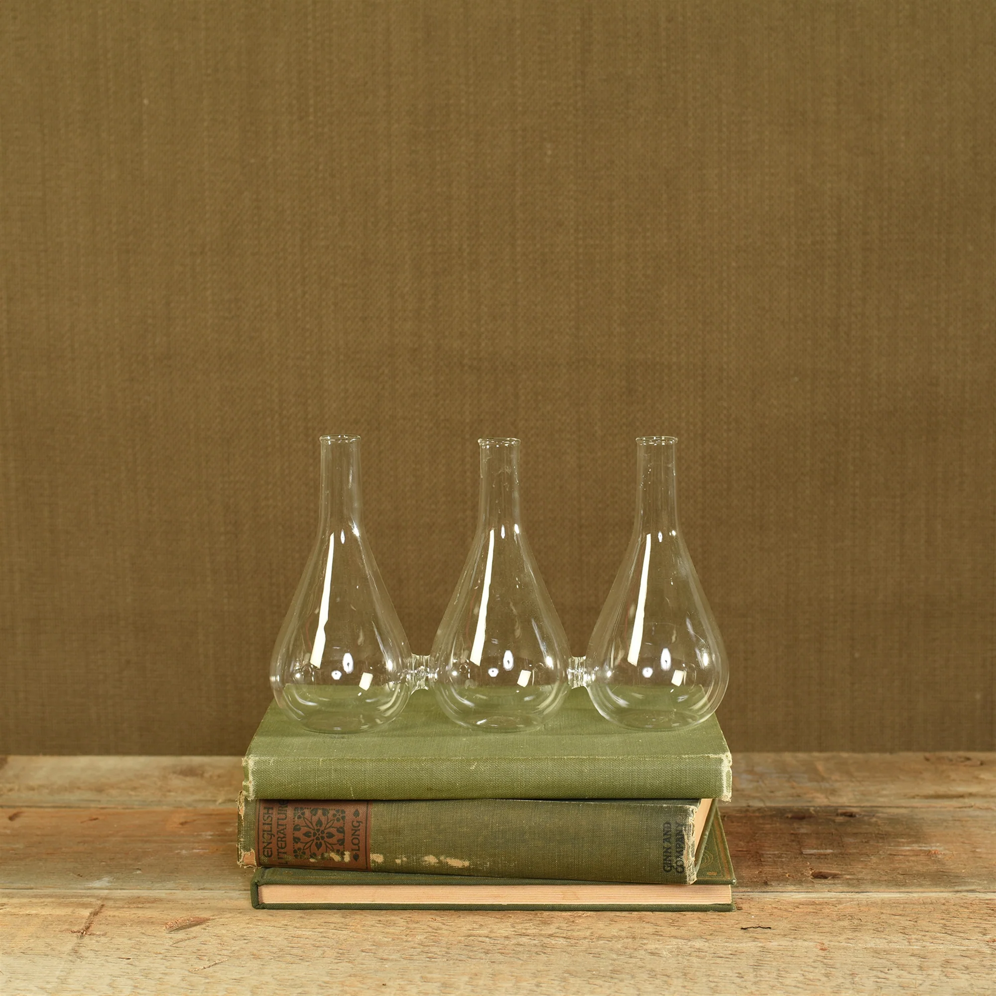 Trio Glass Vase Set Of 2 By HomArt